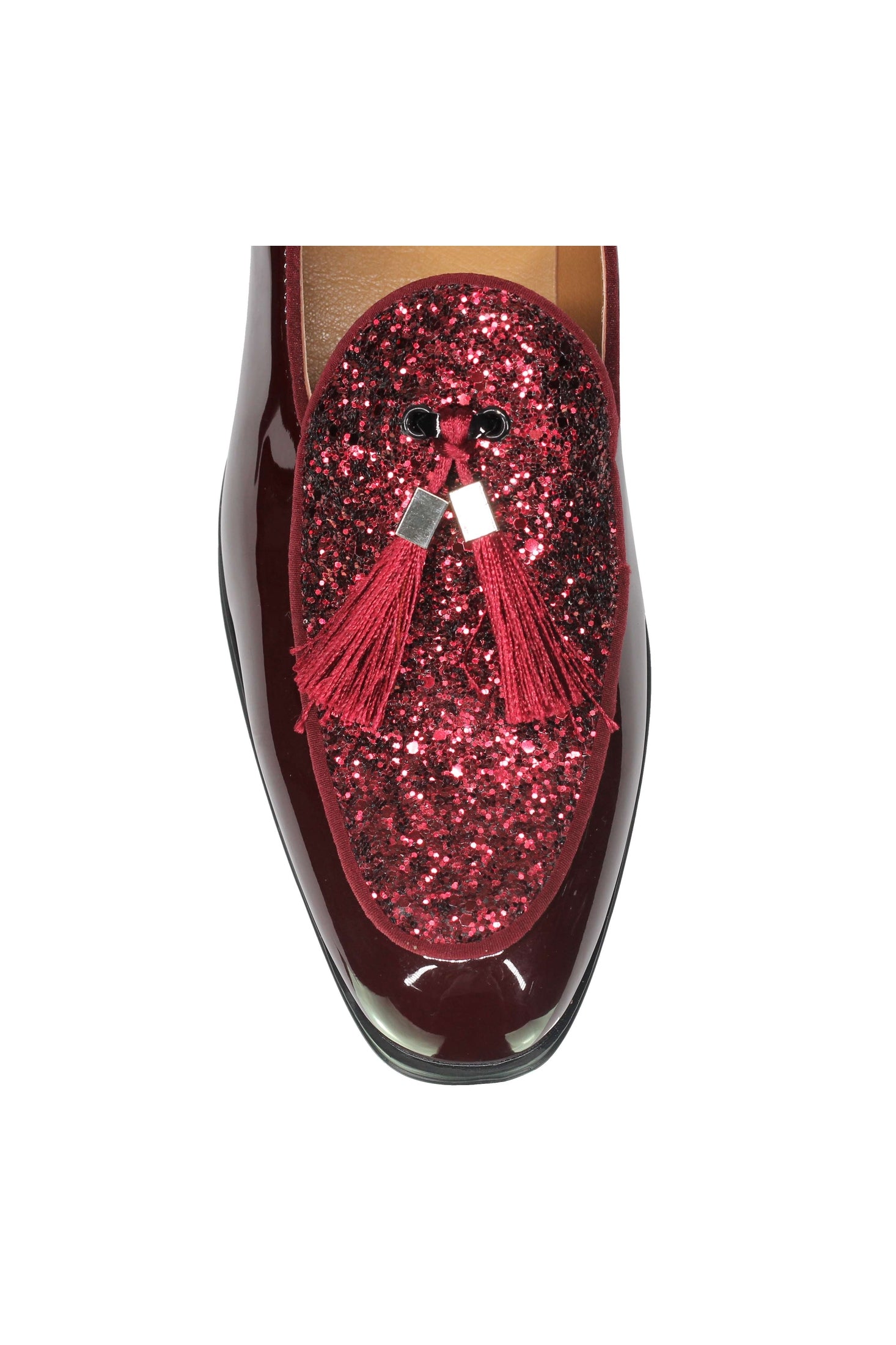 GLITTER - SHINY TASSEL LOAFERS