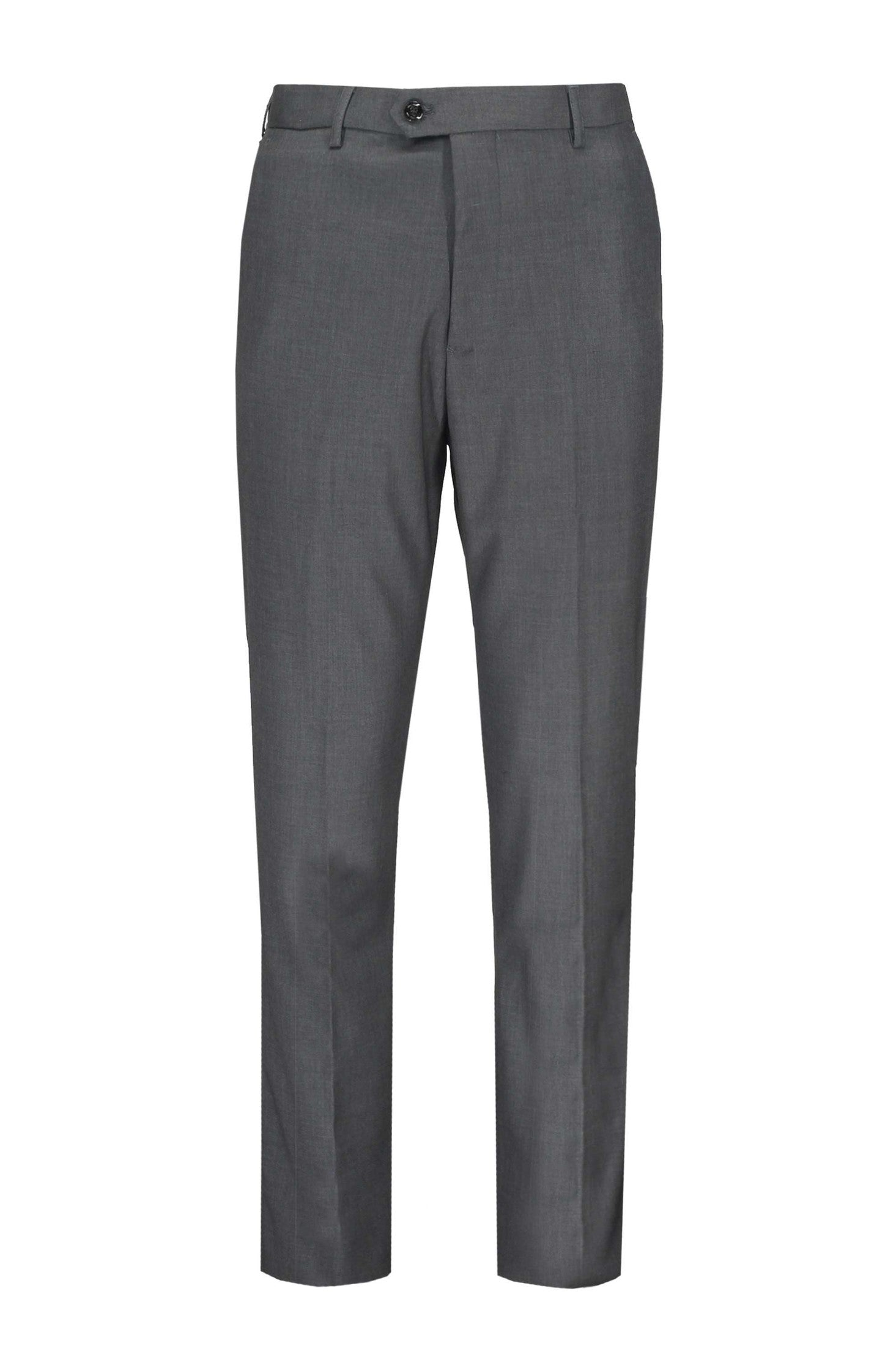 GRAHAM - CHARCOAL PLAIN TROUSERS