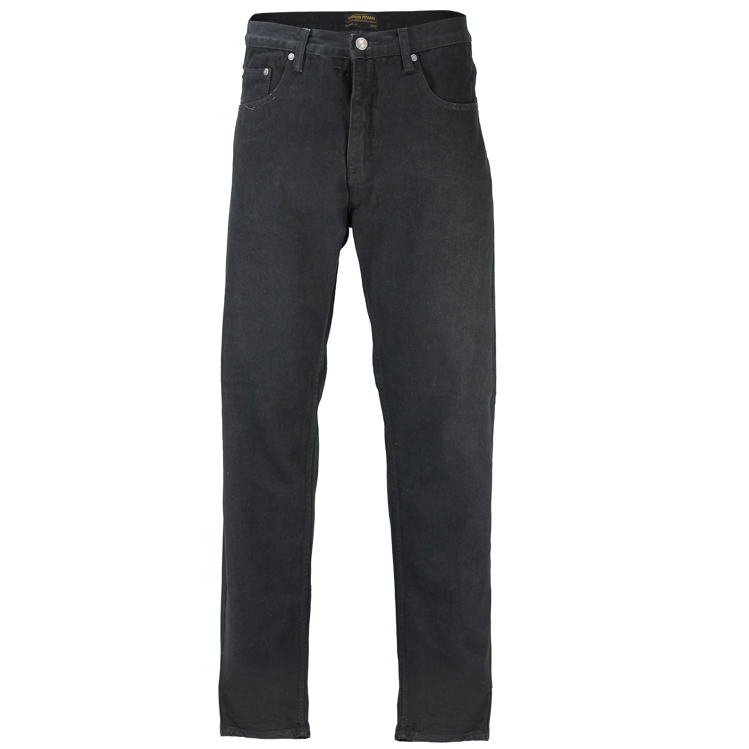 Georgio Peviani Comfort Fit Jeans - Black