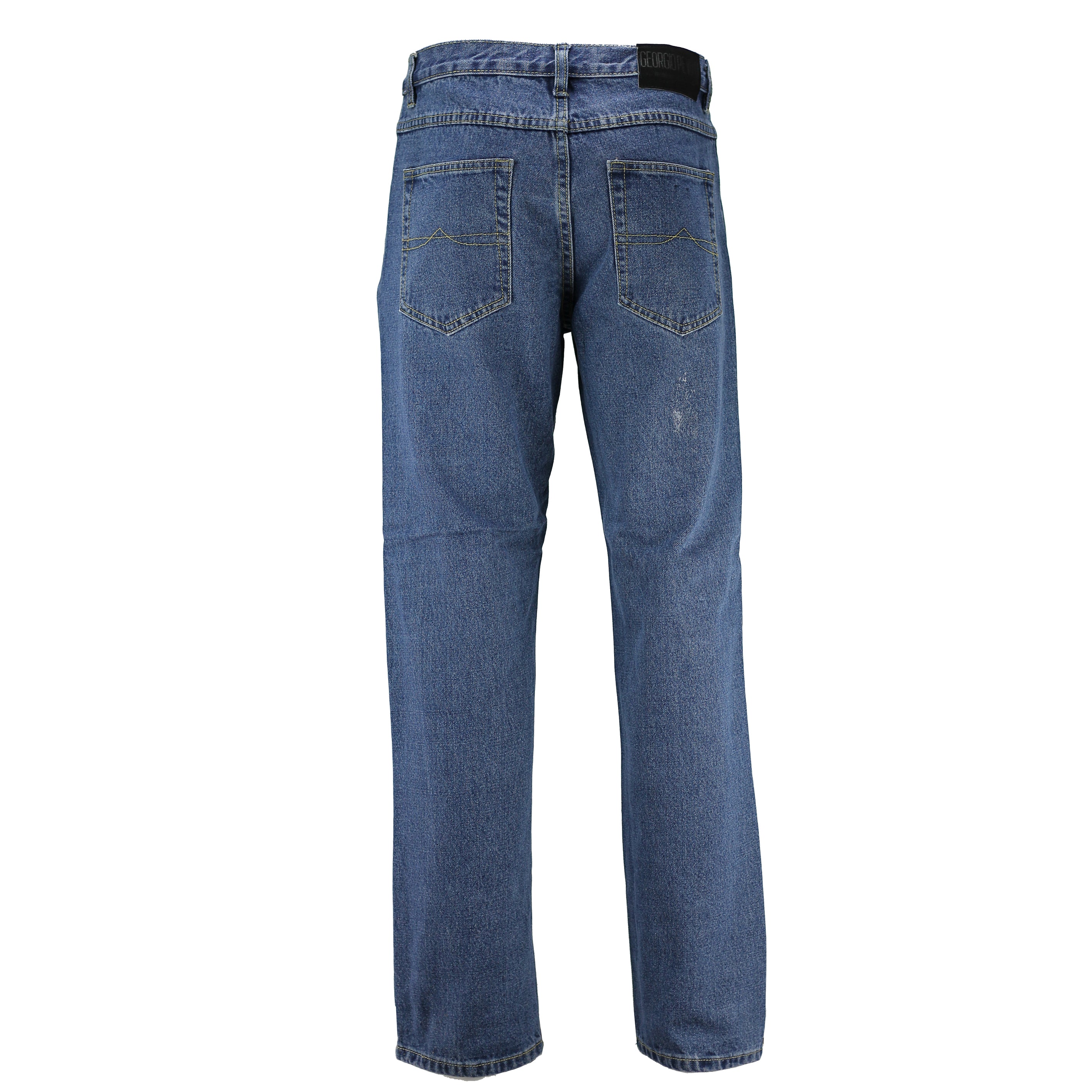 Georgio Peviani Comfort Fit Jeans - Stone Wash