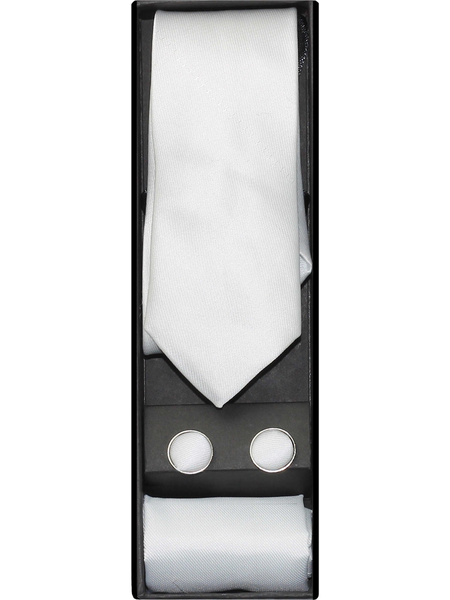 PLAIN SILK WHITE TIE