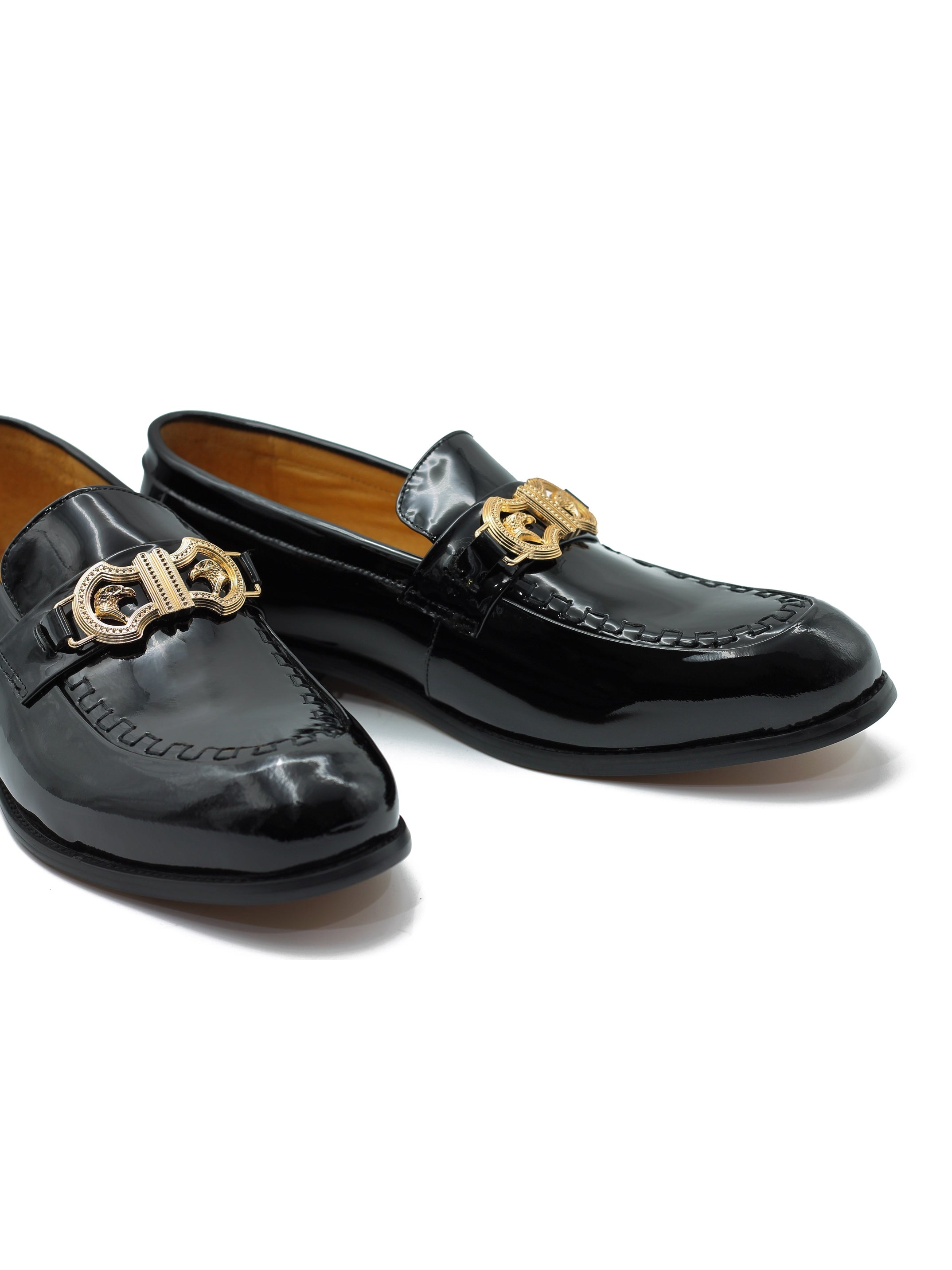 PATENT LEATHER DRESS LOAFERS