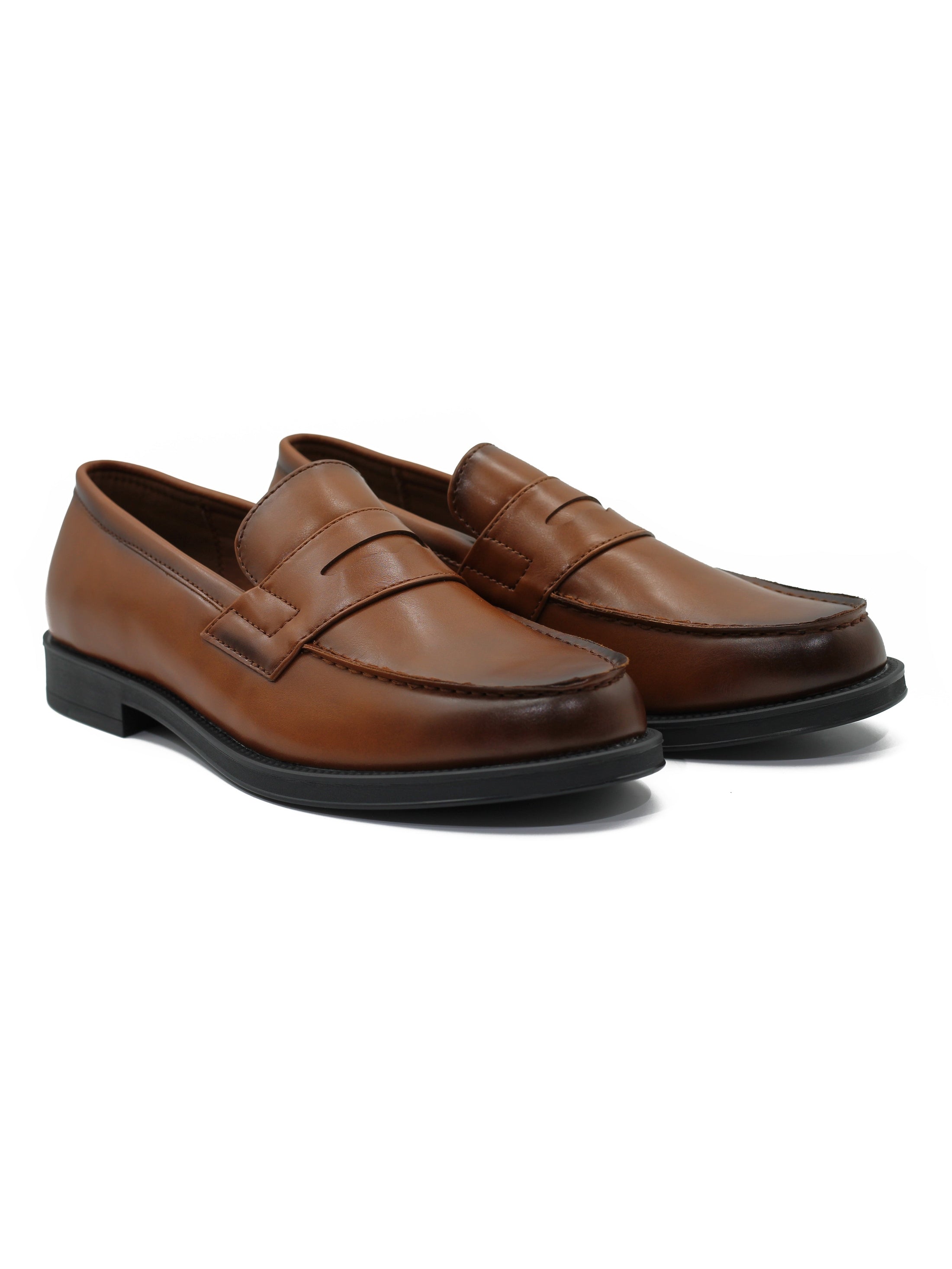 FAUX LEATHER PENNY LOAFER