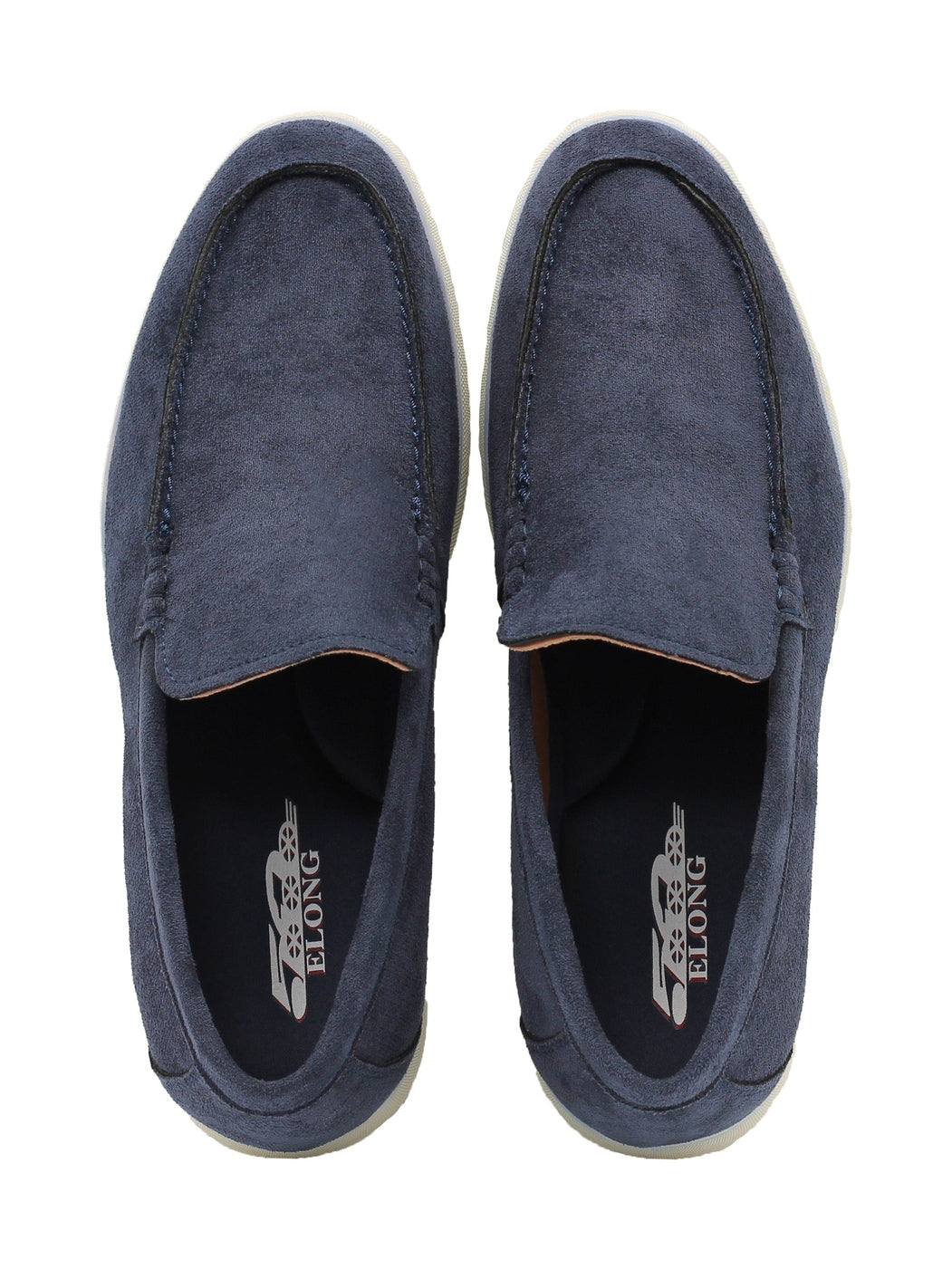 SUEDE FAUX LEATHER MOCCASINS