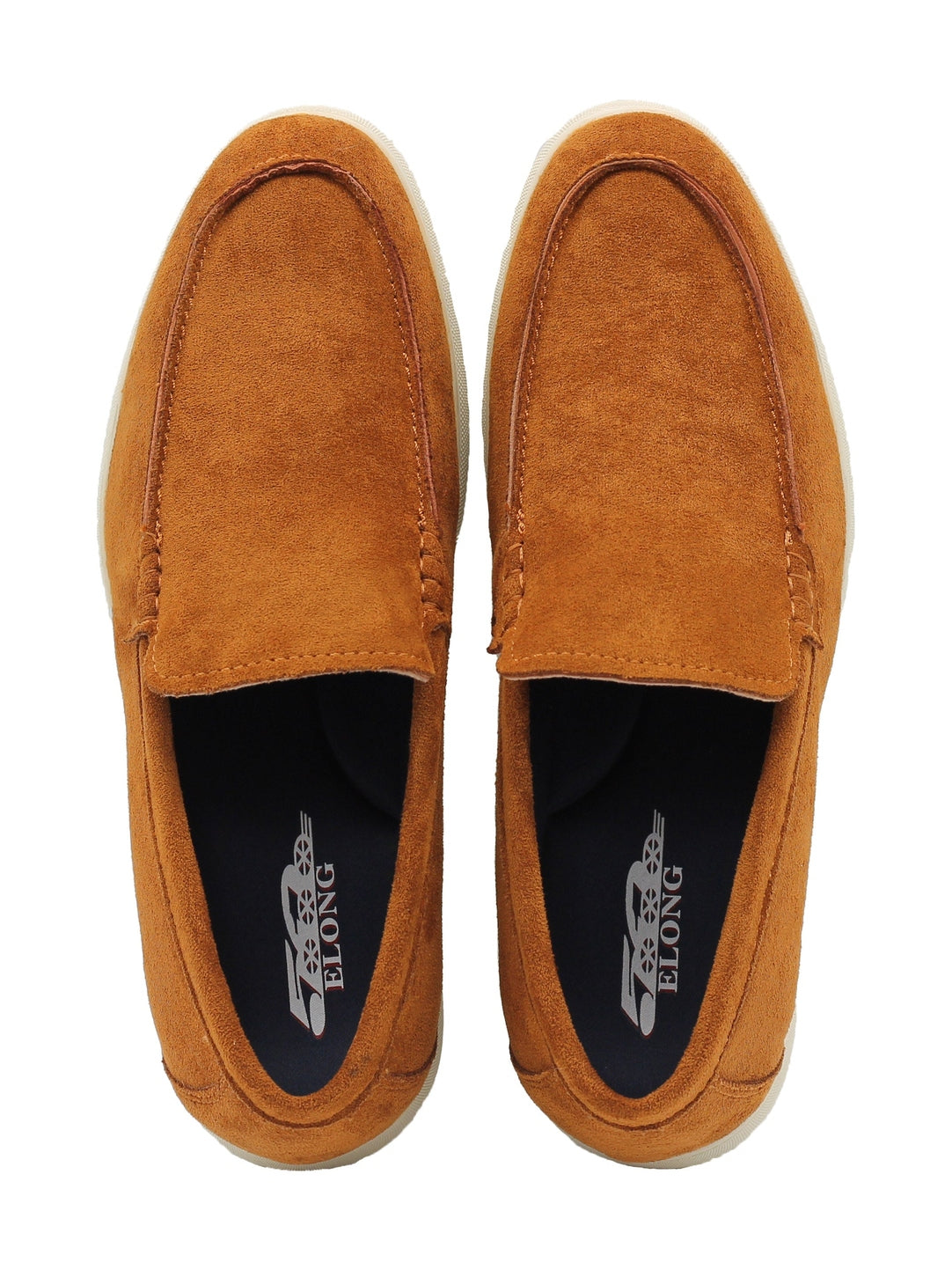 SUEDE FAUX LEATHER MOCCASINS