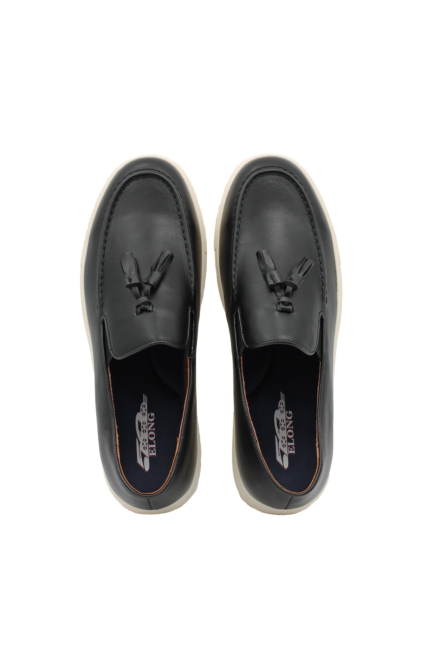 CASUAL FAUX LEATHER SNEAKERS WITH TASSELS