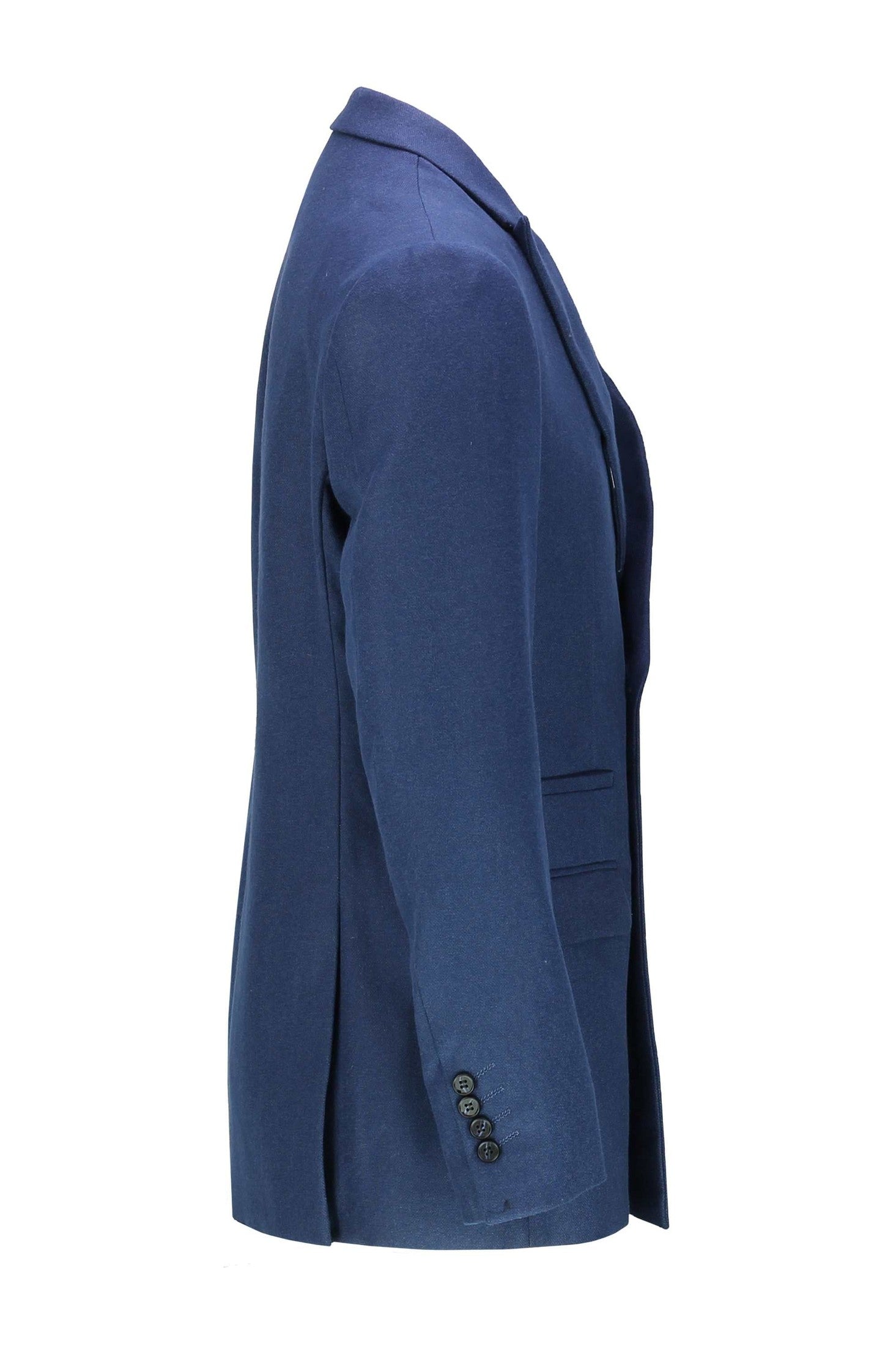 MARCO - DOUBLE BREASTED NAVY TWEED JACKET