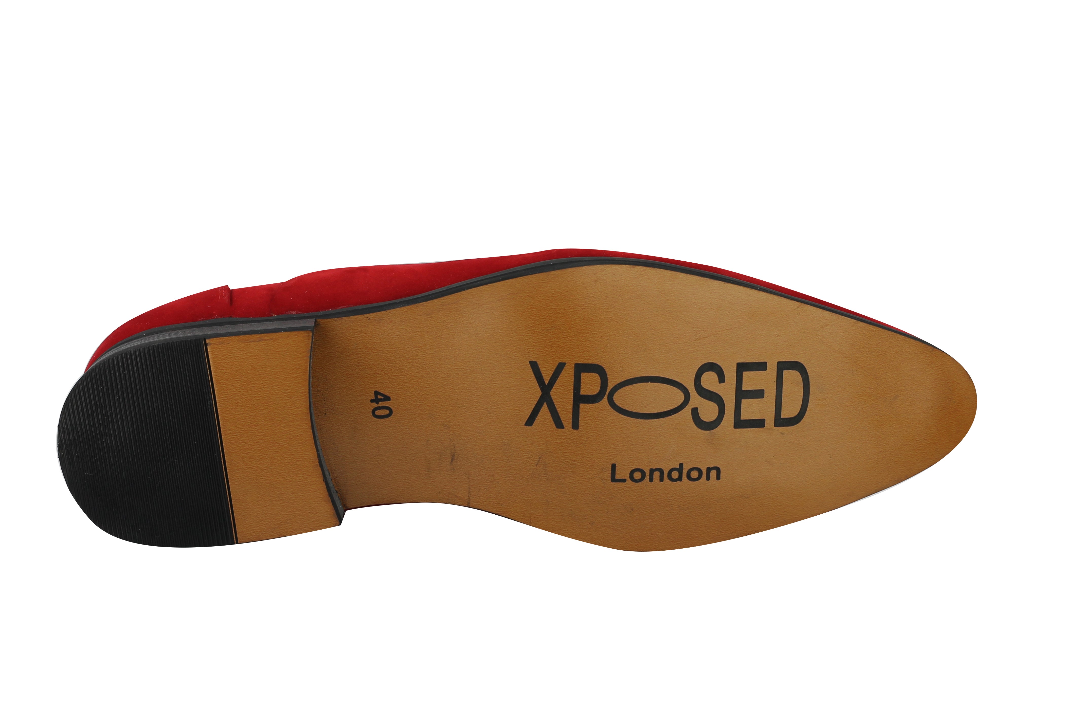 ROTE SCHNÜRSCHUHE AUS KUNSTLEDER