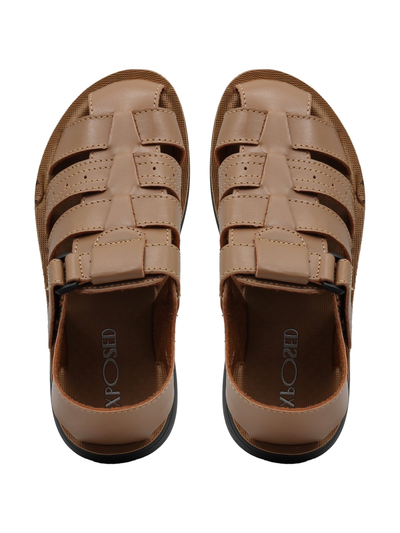 ADJUSTABLE CROSSOVER SUMMER SANDALS FOR MEN