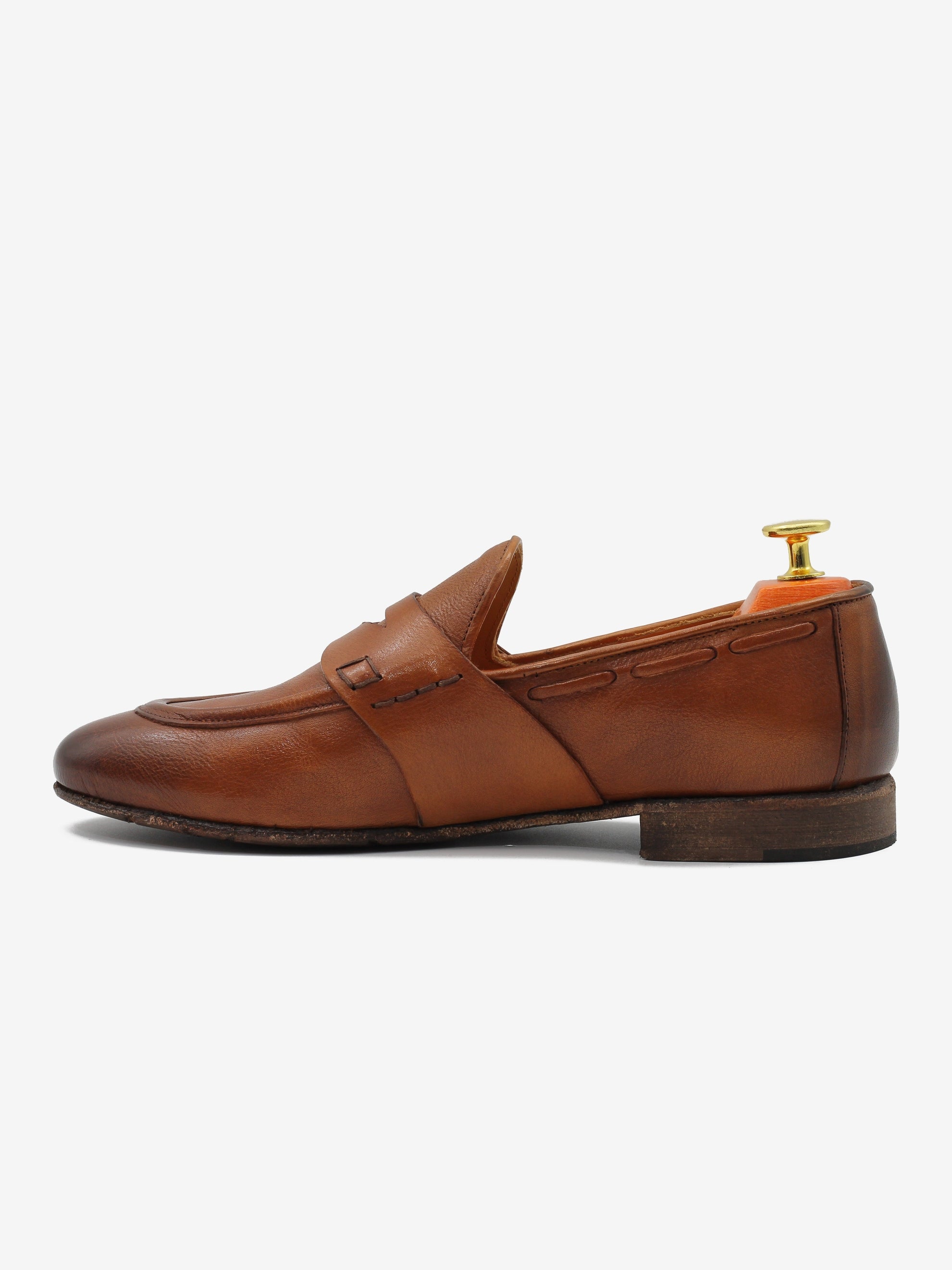 NAPLES 01 - TAN PENNY LOAFER