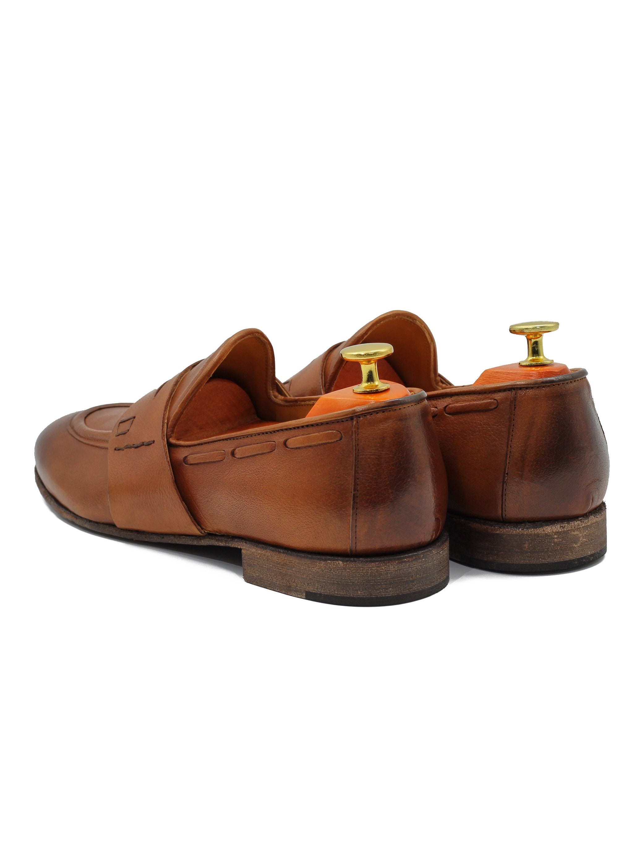 NAPLES 01 - TAN PENNY LOAFER