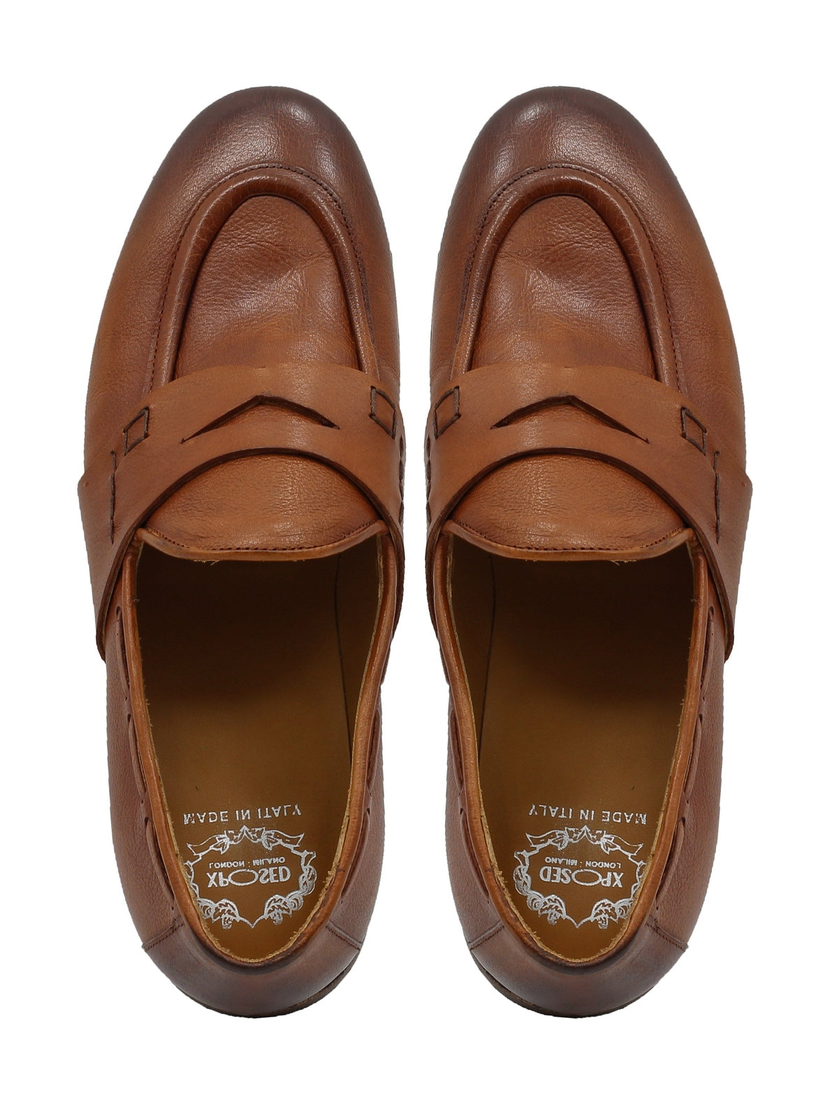 NAPLES 01 - TAN PENNY LOAFER