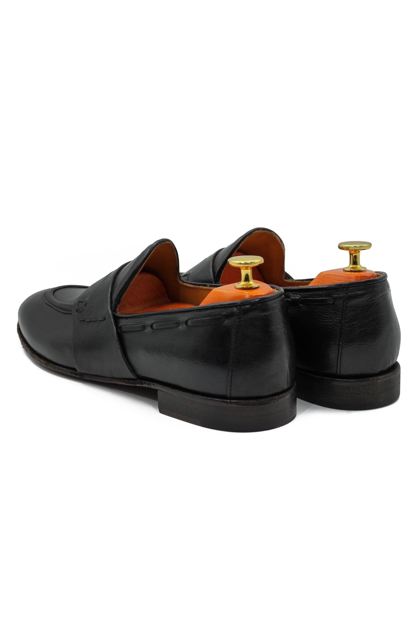 NAPLES 01 - BLACK PENNY LOAFER