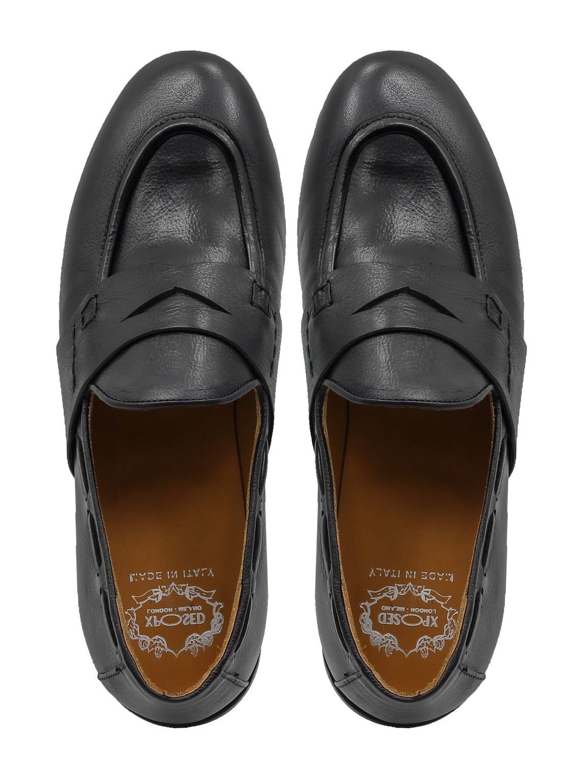 NAPLES 01 - BLACK PENNY LOAFER