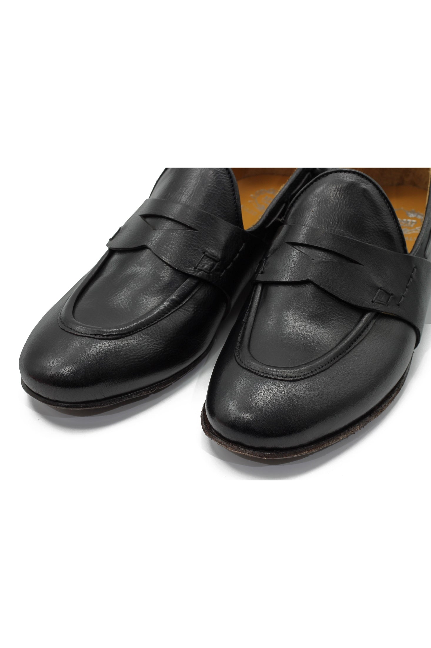 NAPLES 01 - BLACK PENNY LOAFER
