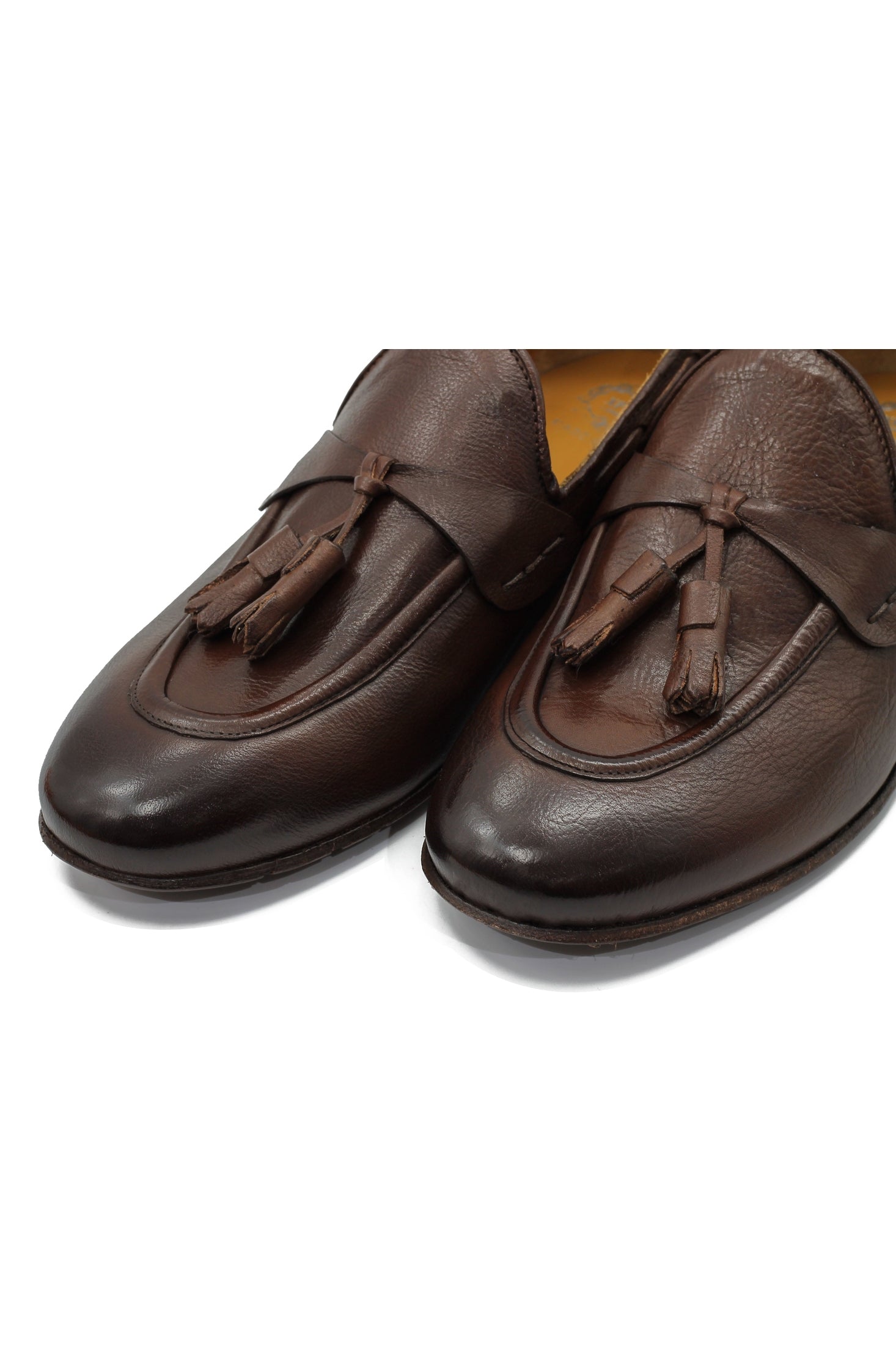 NAPLES 03 – TASSEL LOAFERS BROWN ITALIAN LEATHER