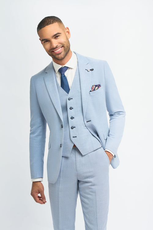 Miami Sky Blue Men’s Summer Blazer