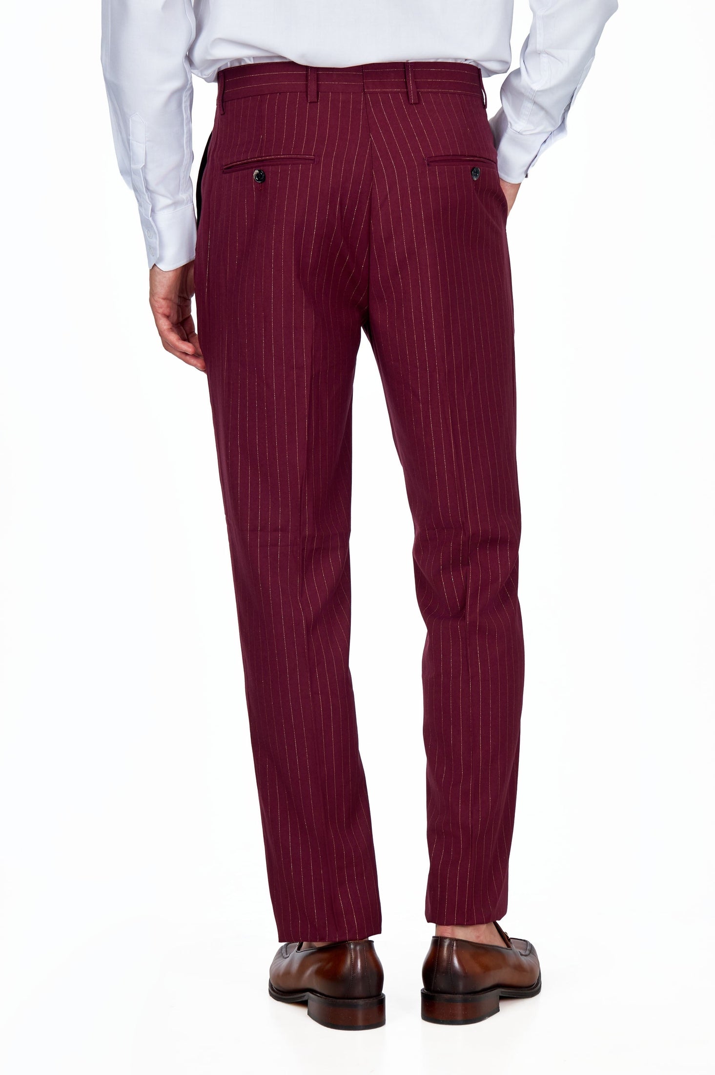 NEIL Pinstripes Suit Tailored Fit