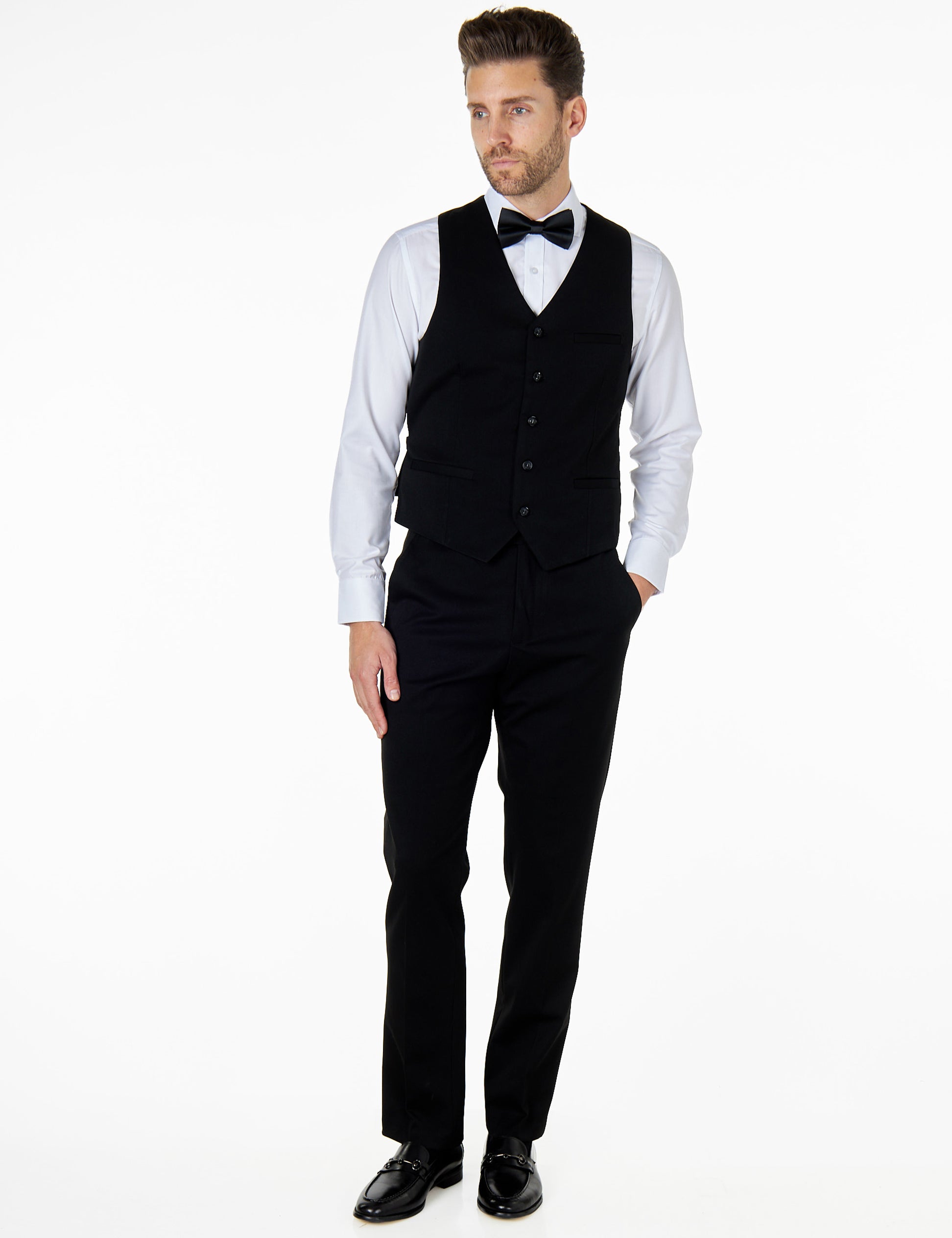 MAX - BLACK WAISTCOAT