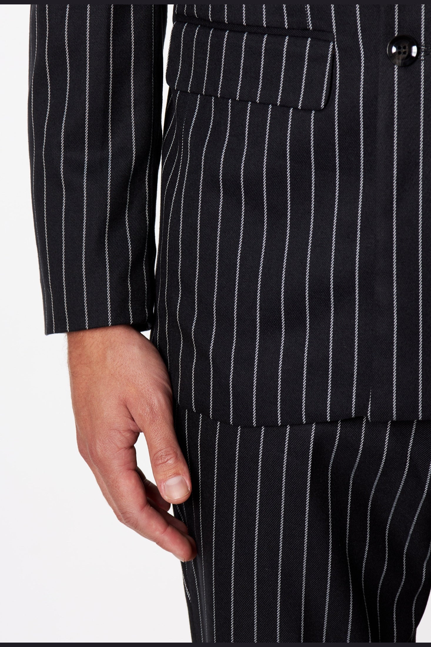 ALFRED Chalk Stripe Double Breasted Suit