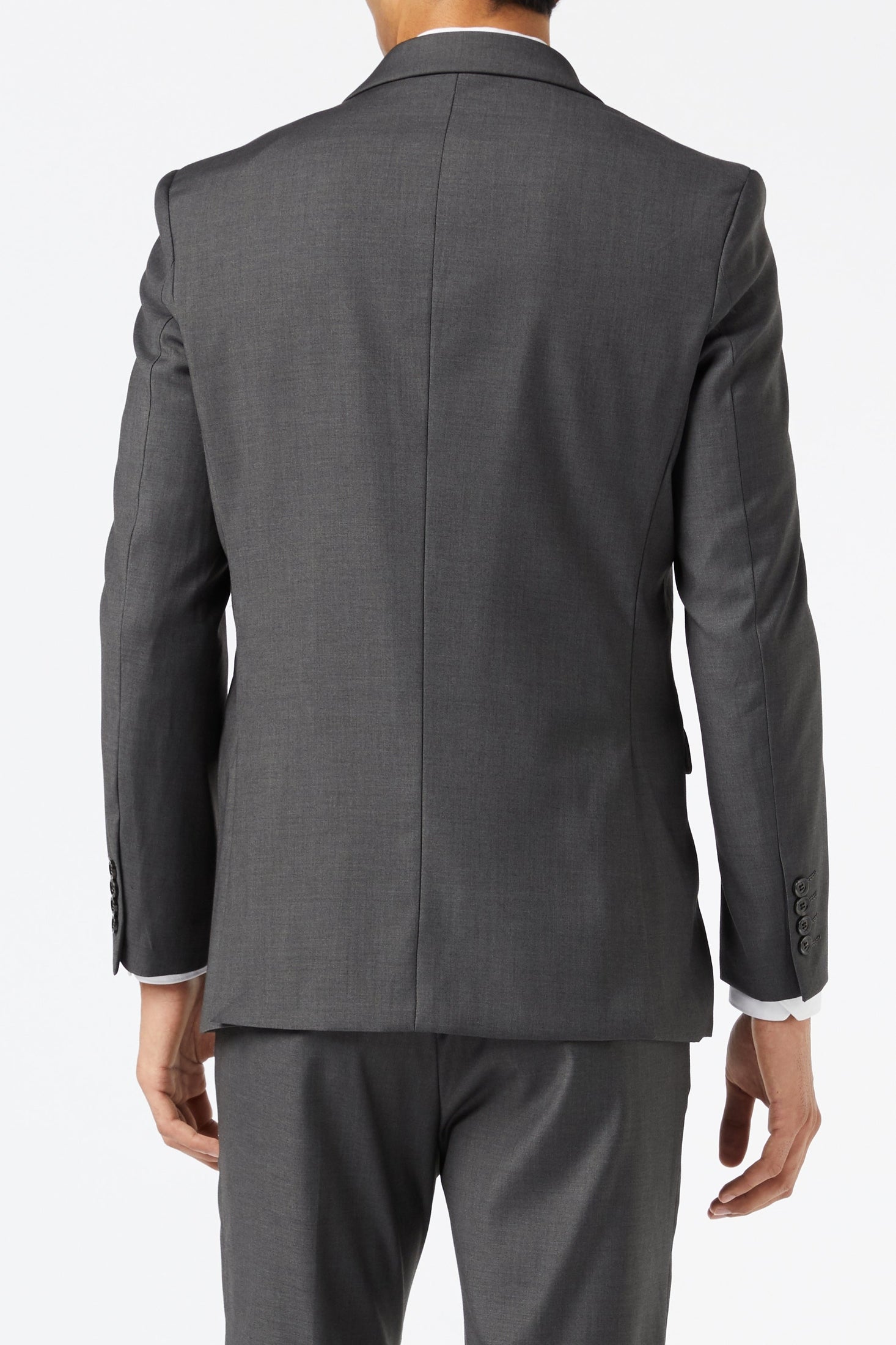 GRAHAM - CHARCOAL BUSINESS JACKET & WAISTCOAT