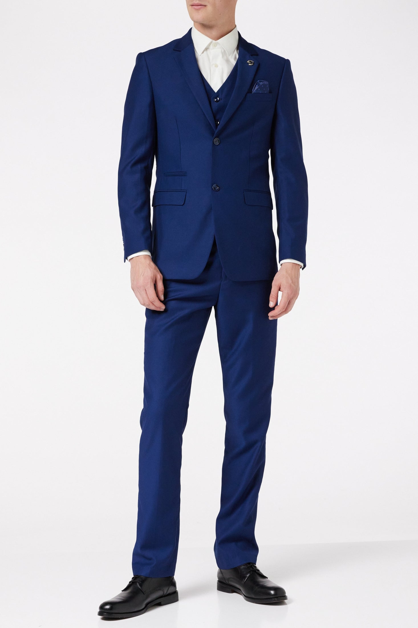 Retro Smart Formal 3-Piece Business Suit