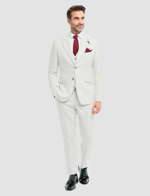 Cavani – Tropez Tailored 3 Piece Suit in Grey