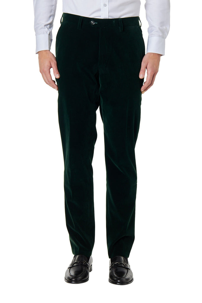 slim fit dress slacks Men's Performance Olive Green Dress Pants (Best Stretch Slacks) – Twillory main image 0