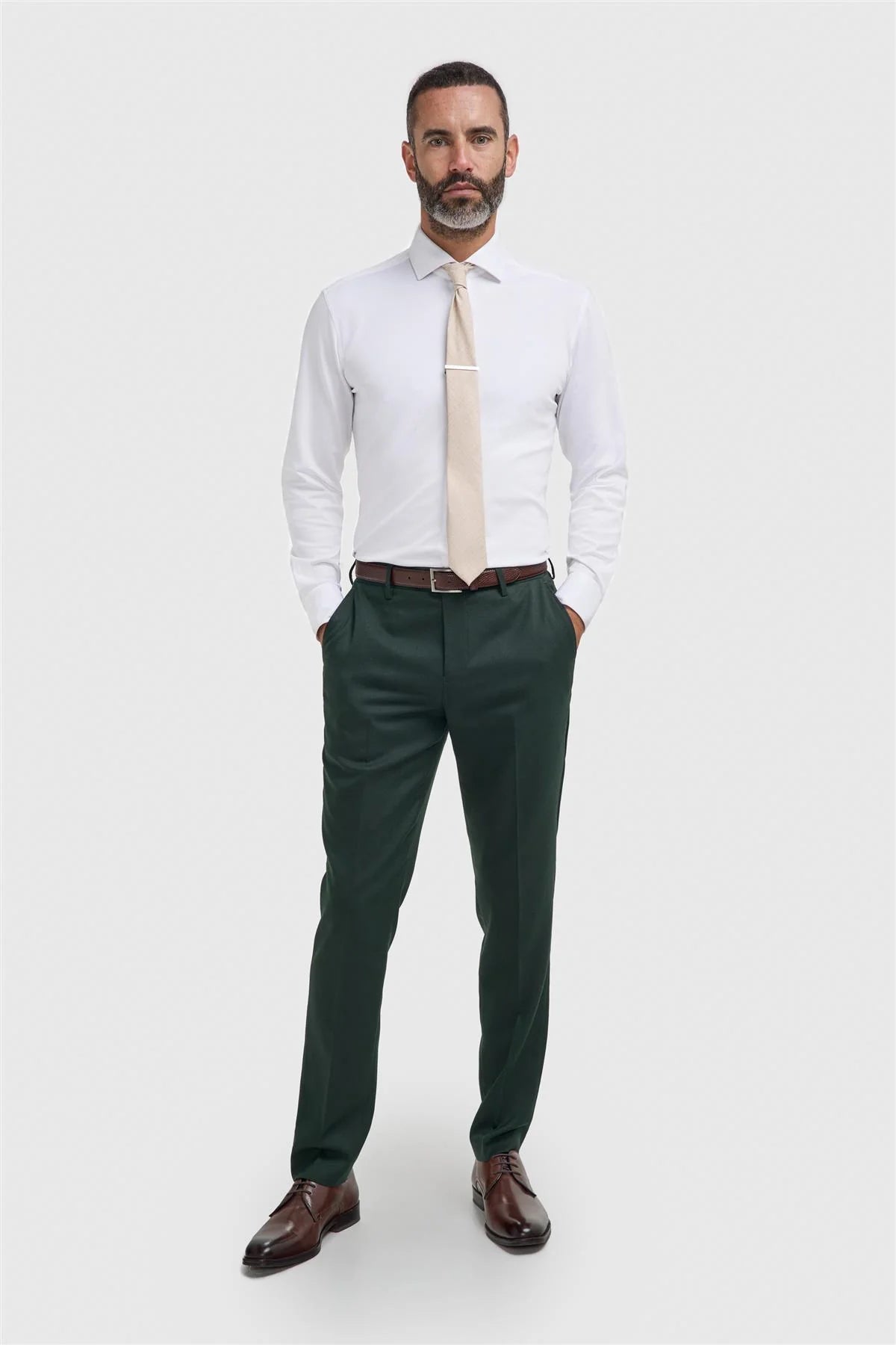 Cavani Malibu Forest Green Trousers