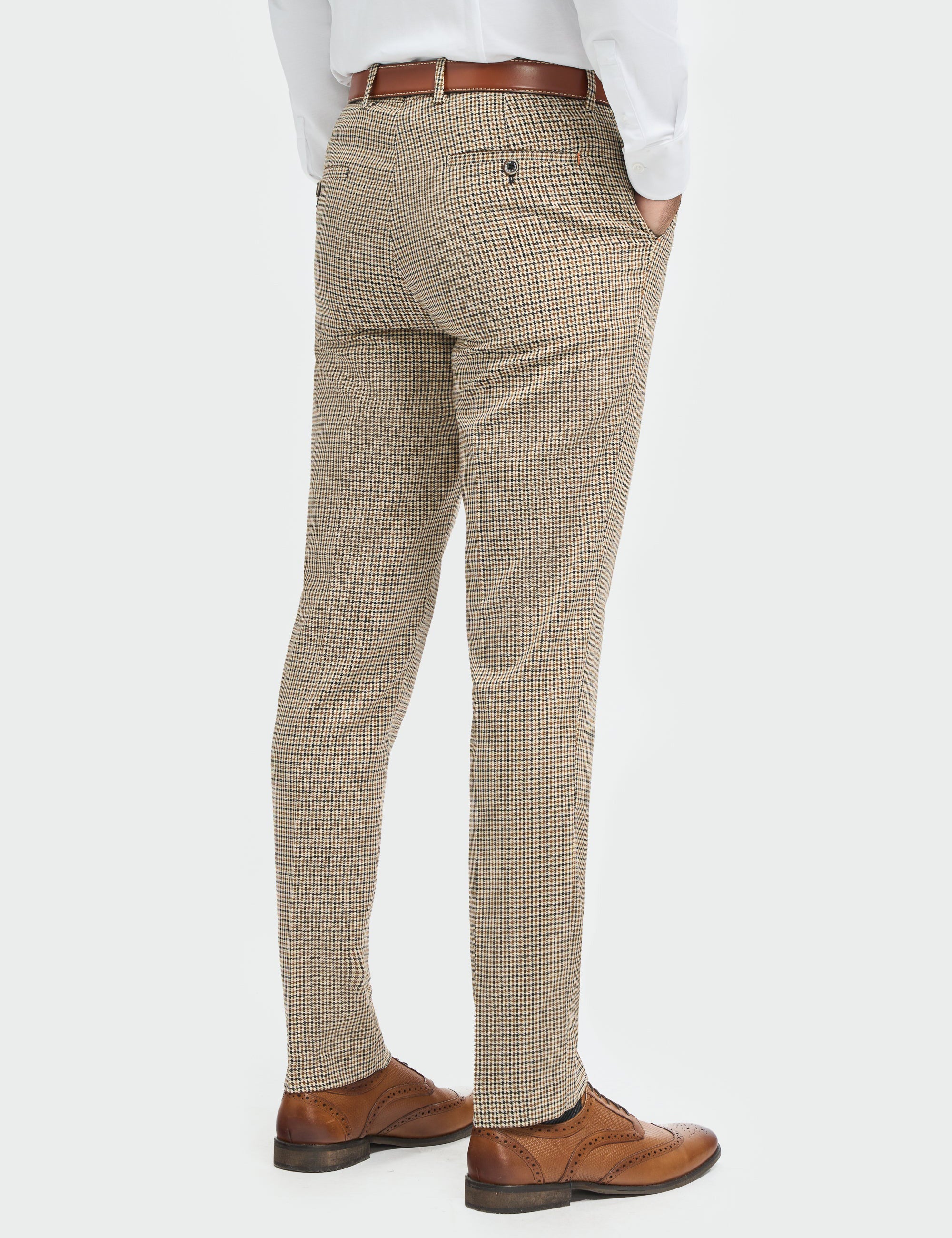 ELWOOD TAN TROUSERS