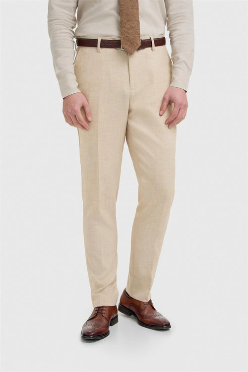 Cavani Malibu Men’s Beige Suit Trousers