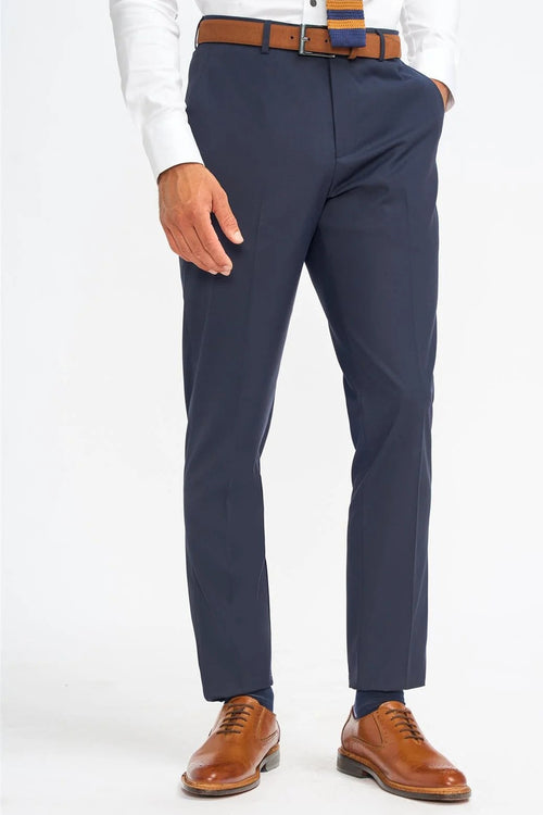 MALIBU – NAVY BLUE TAILORED SUIT TROUSER
