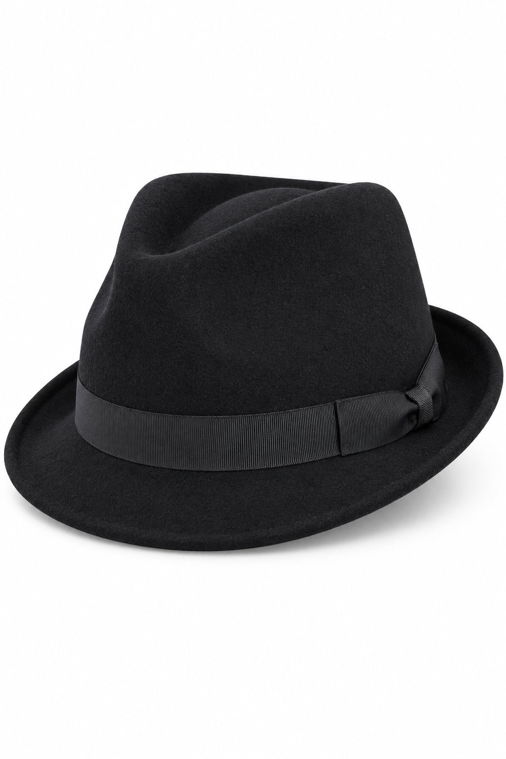 Trilby Wool Felt Hat In Black