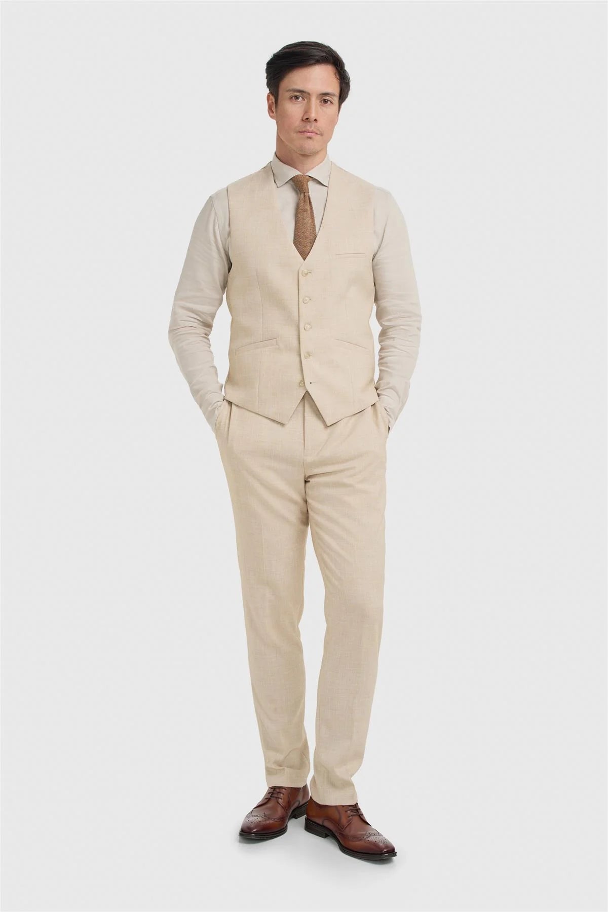 Cavani Malibu Men’s Beige Waistcoat