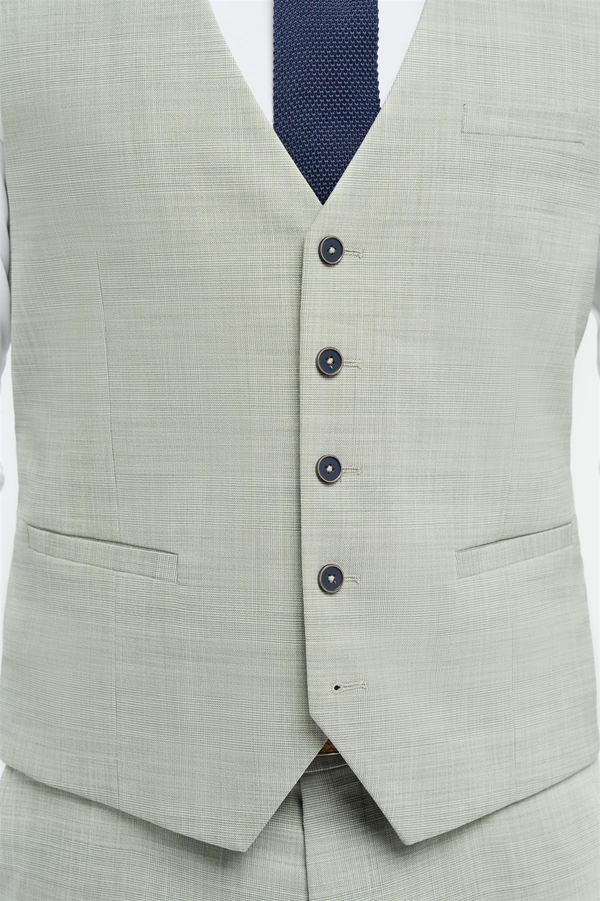 Cavani Camden Sage Green Men’s 3-Piece Suit – Tailored