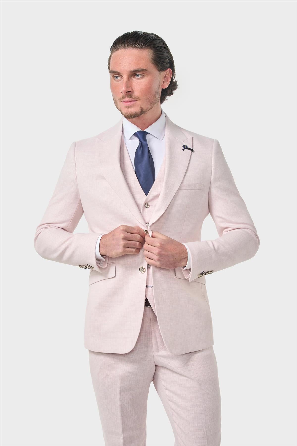 CAVANI - TROPEZ PINK BLAZER TAILORED FIT