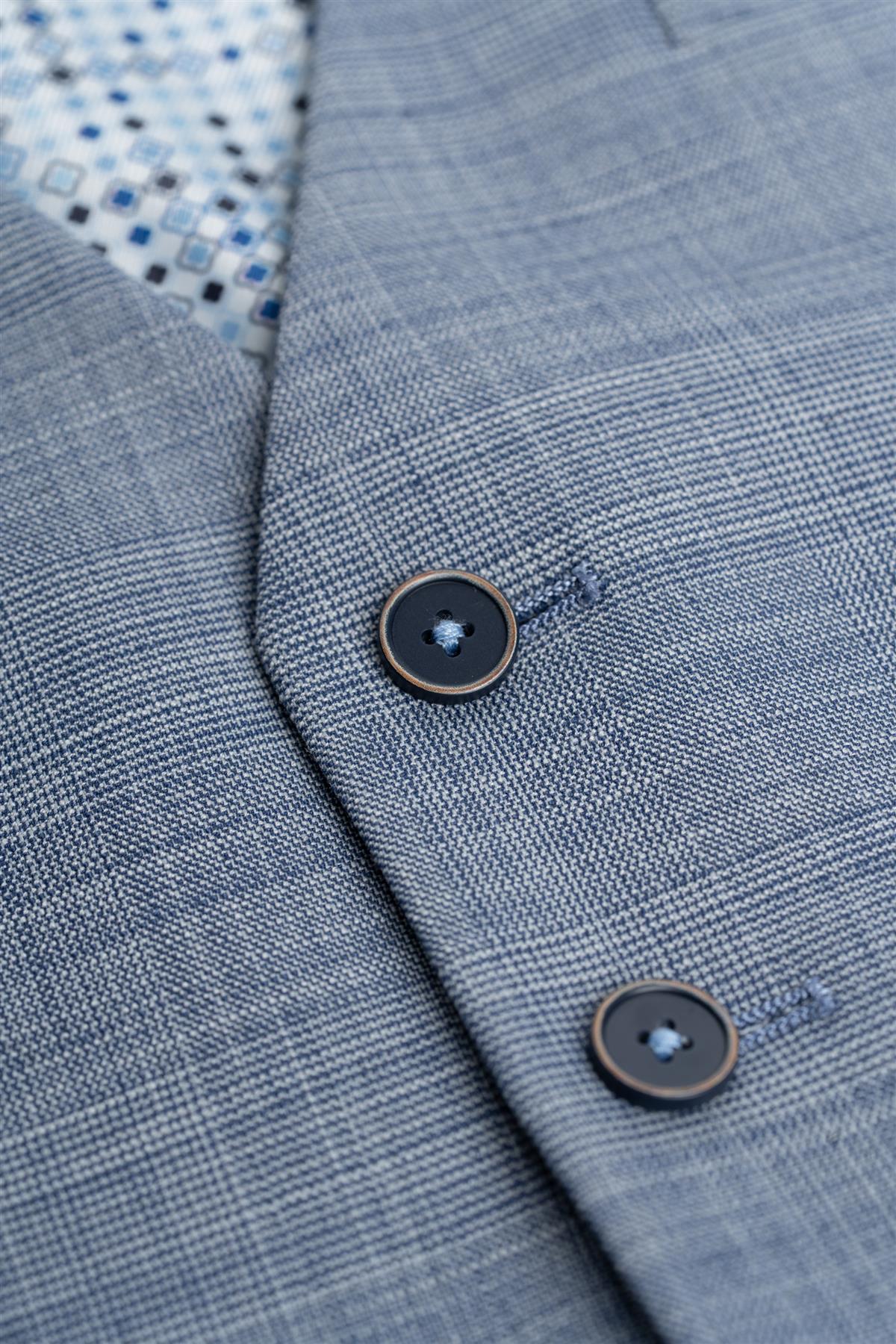 Cavani Camden Blue Waistcoat Wedding Vest