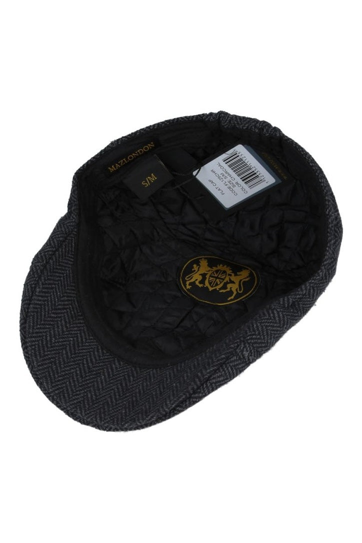 Lipodo Herringbone Pet Men - duckbill cap flat hat winter cap with flap Lipodo Herringbone Pet Men - duckbill cap flat hat winter cap with flap