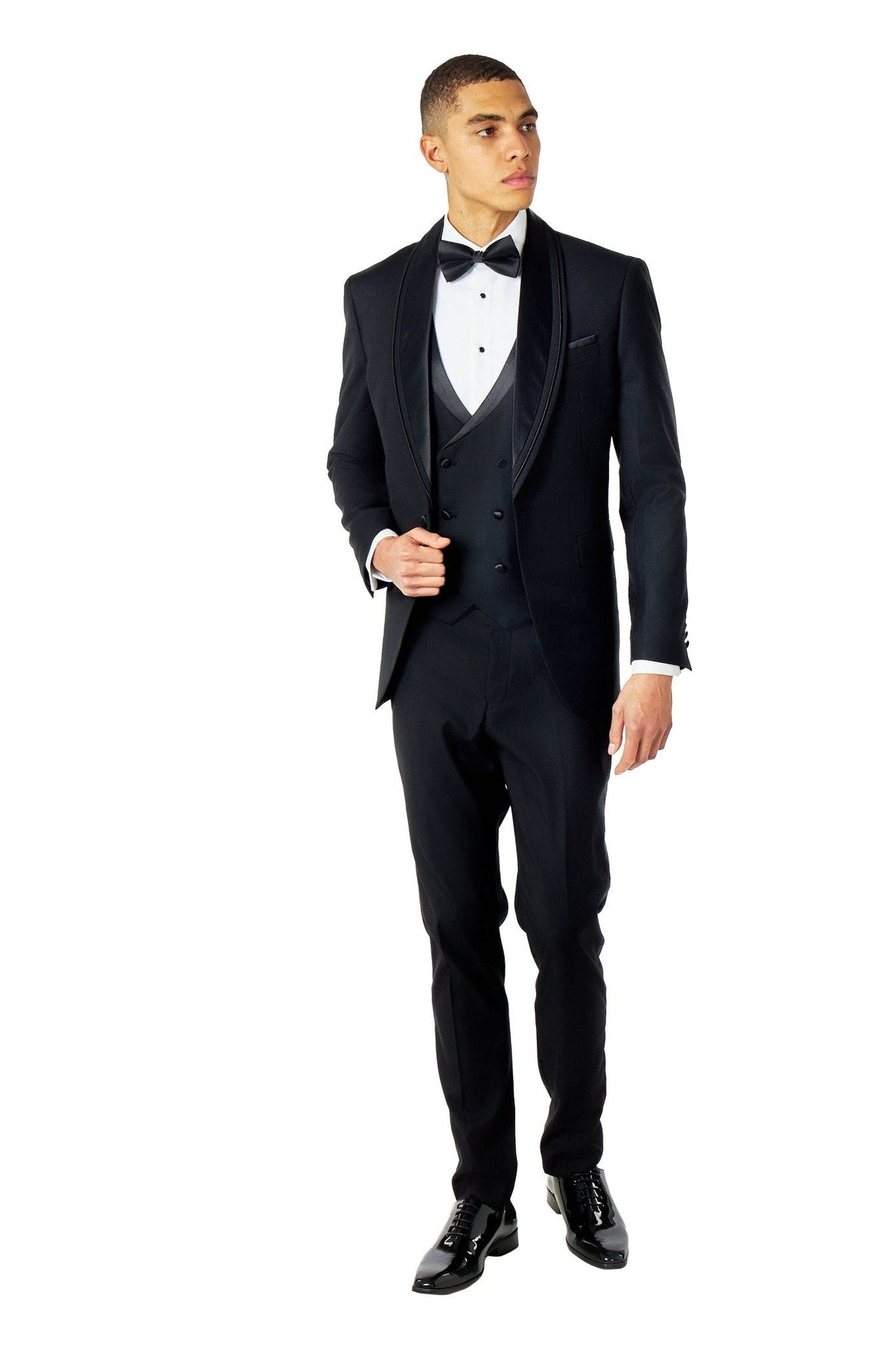 Greg Black Tuxedo Prom Suit