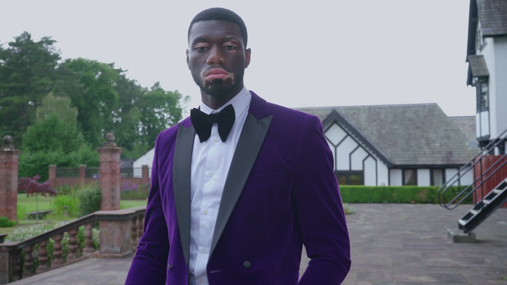 WILLS - Purple Soft Velvet Dinner Jacket