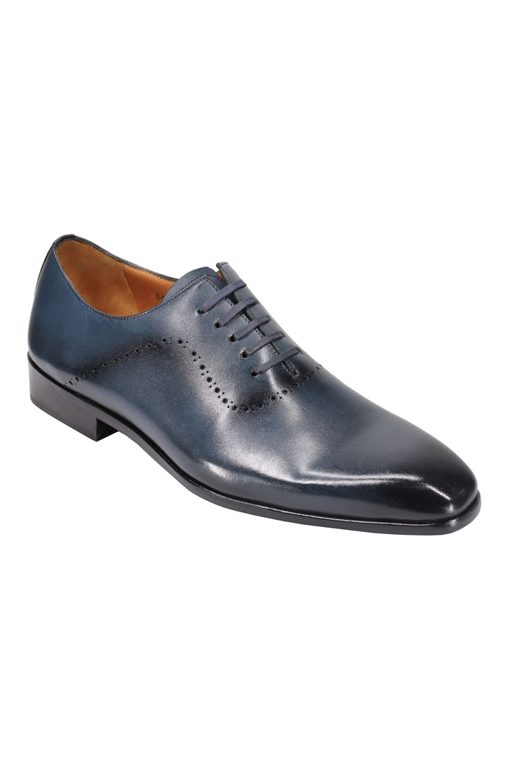 Genuine Leather Oxford Brogue Lace Up Shoes