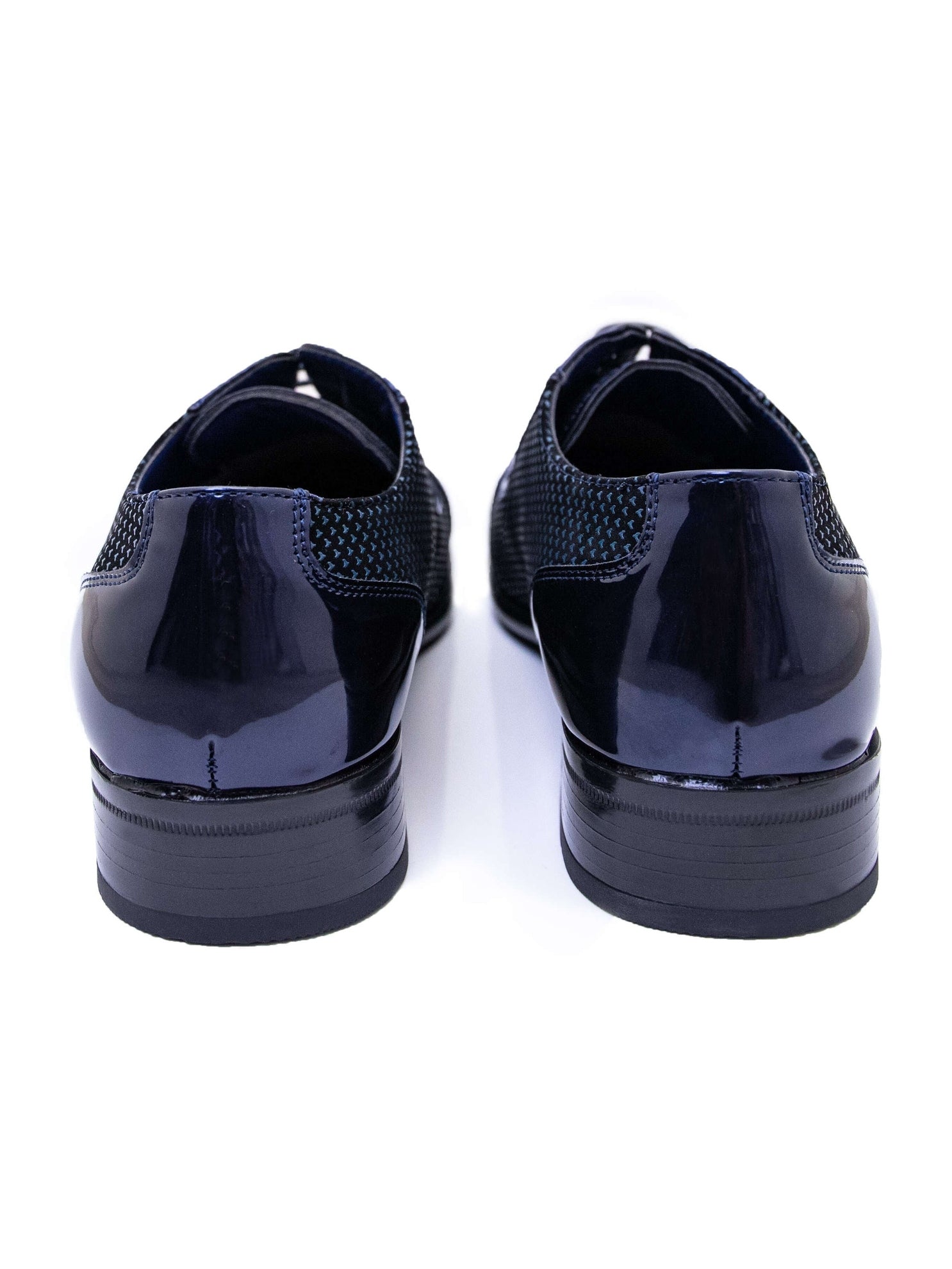 Two tone patent leather shoes hotsell