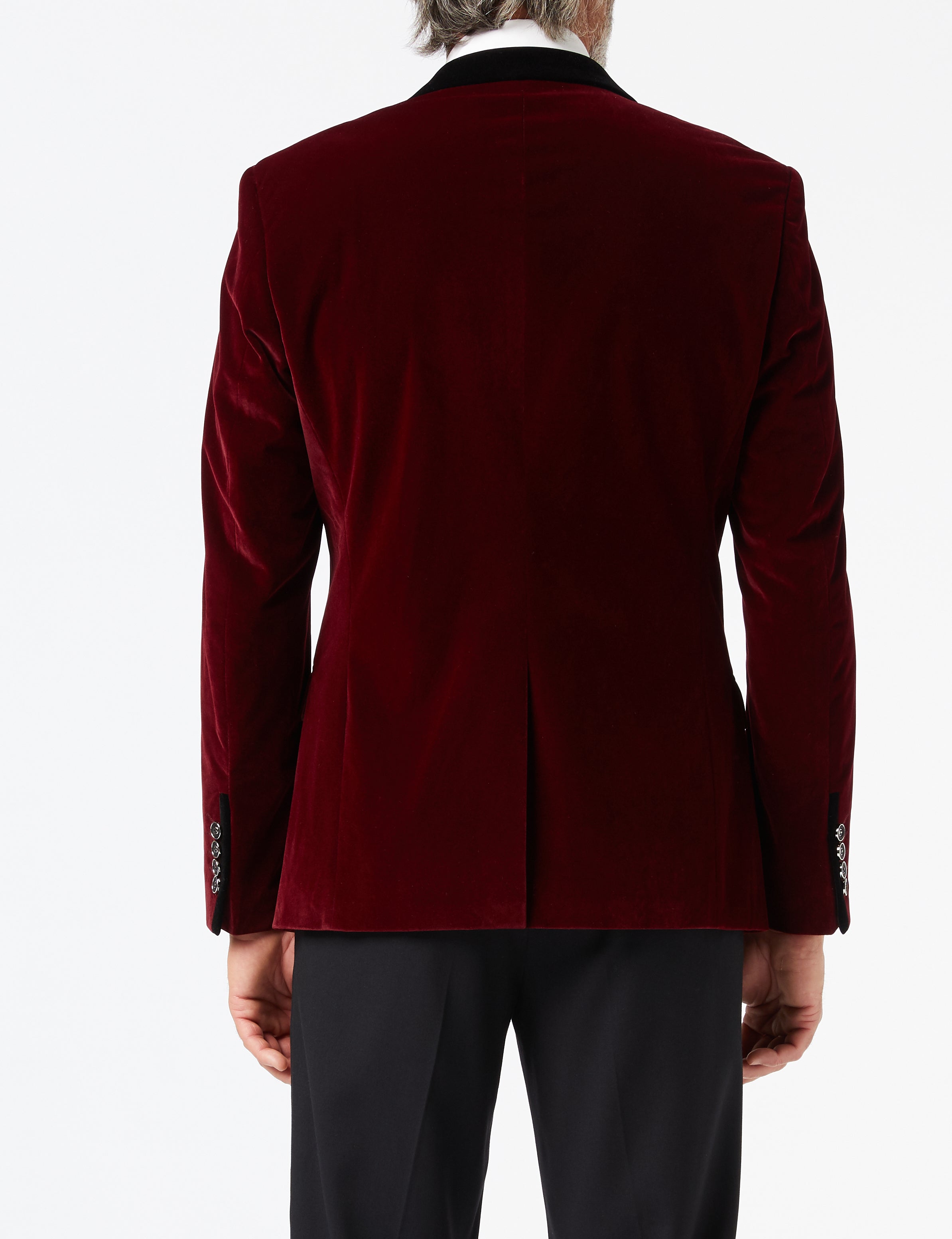 SAM - Burgundy Velvet Blazer