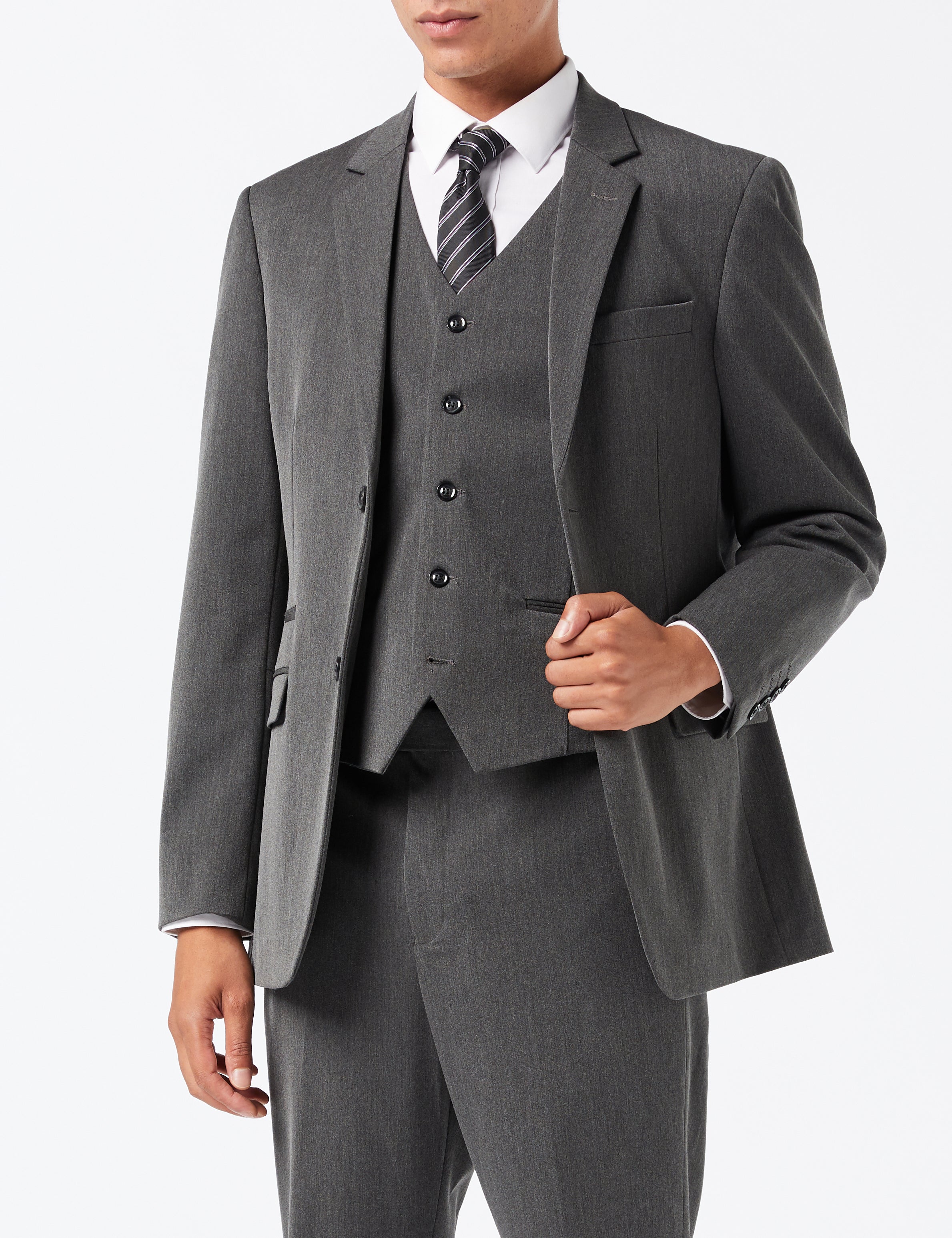 J ROSS - CHARCOAL GREY BUSINESS SUIT