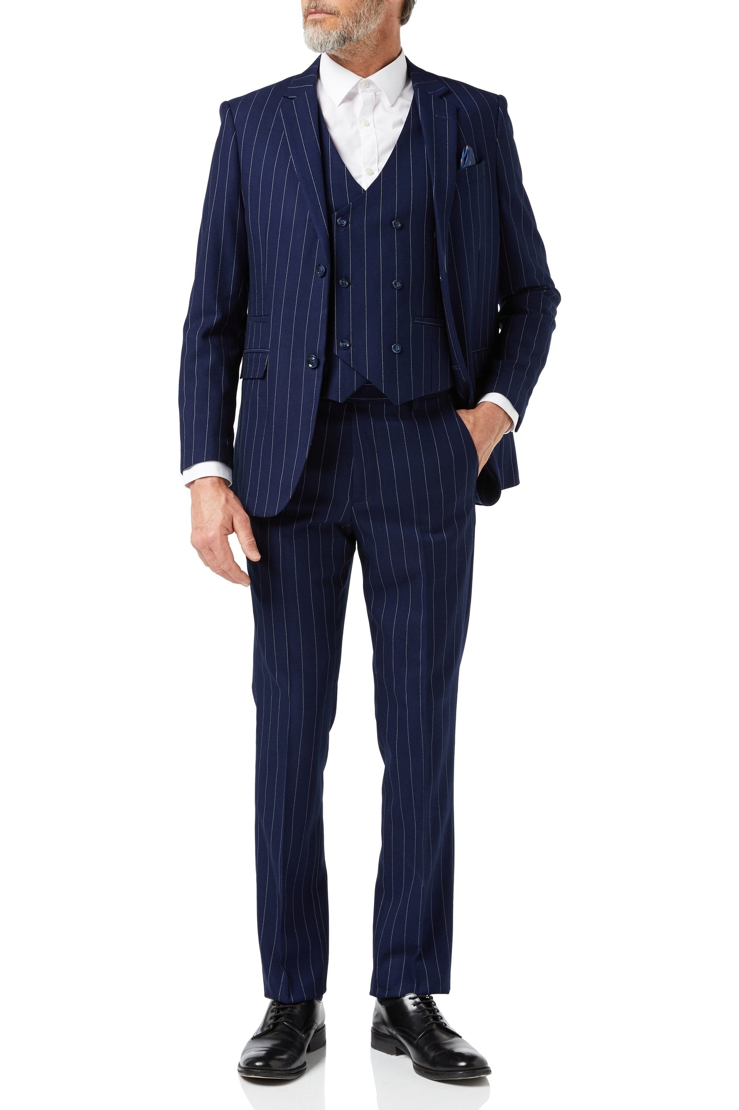 navy suit with light blue dress Light Blue Check Dress Shirt with Blue Suit Outfits (8 ideas & outfits)