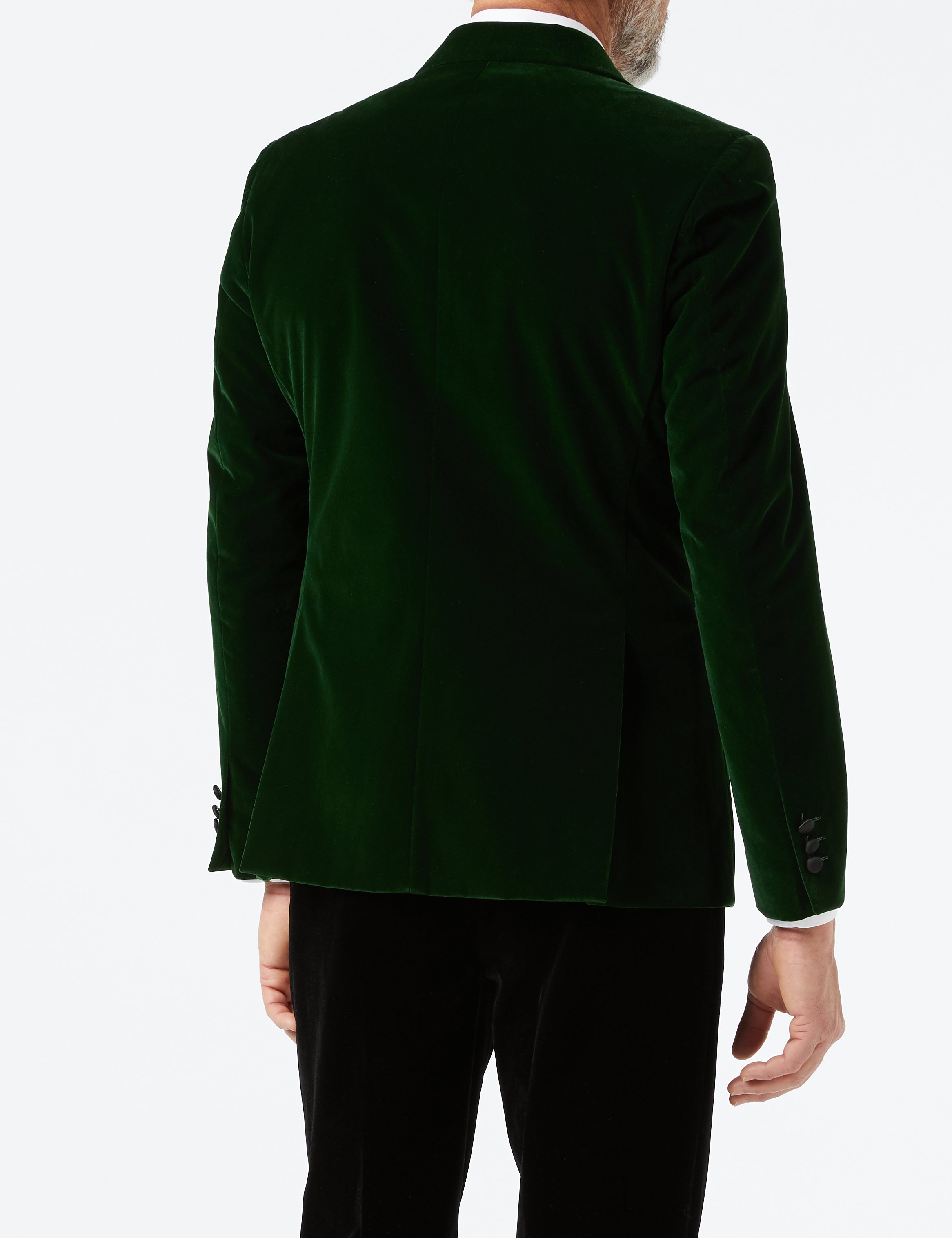 Green Soft Velvet Dinner Jacket