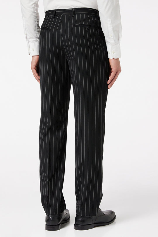Traverse Bias Trouser in Black