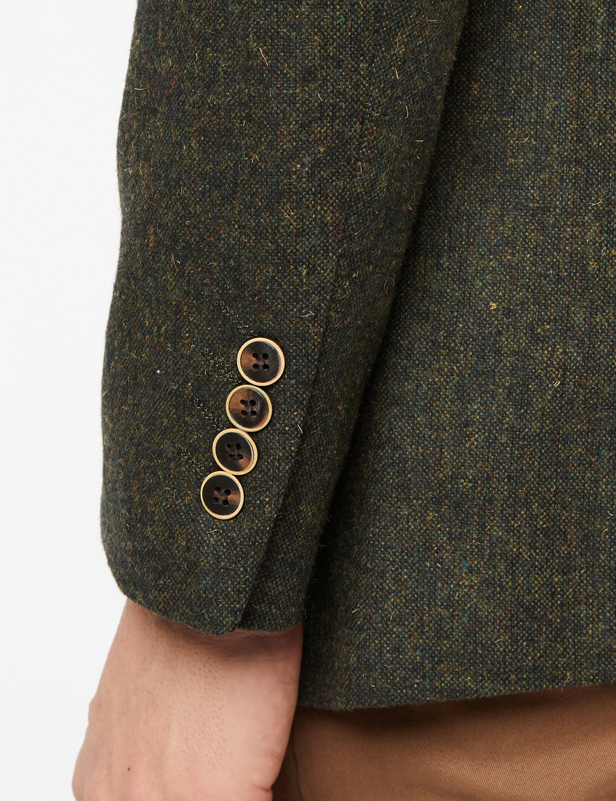 DANE – GRÜNER TWEED-BLAZER