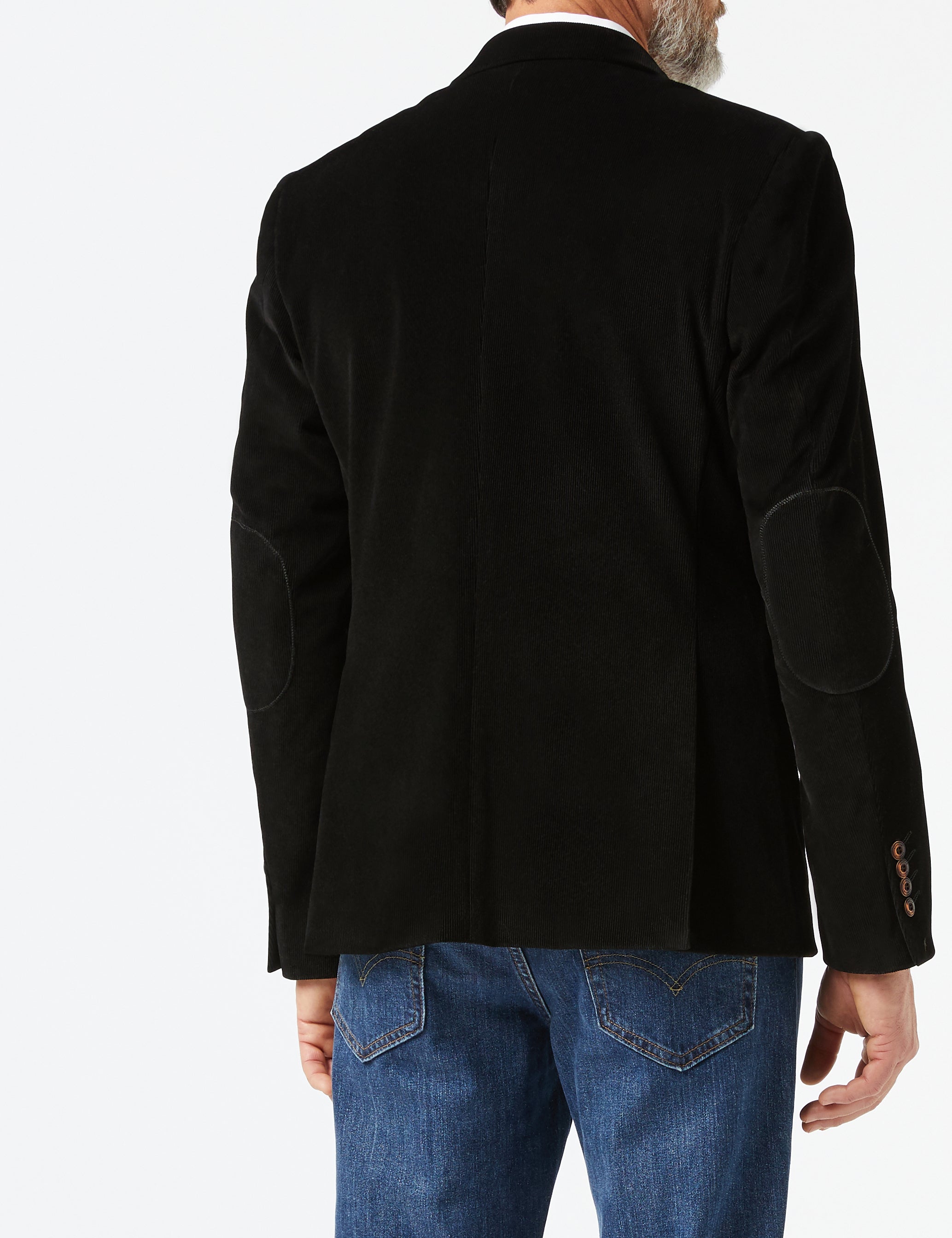 Black Corduroy Blazer Jacket