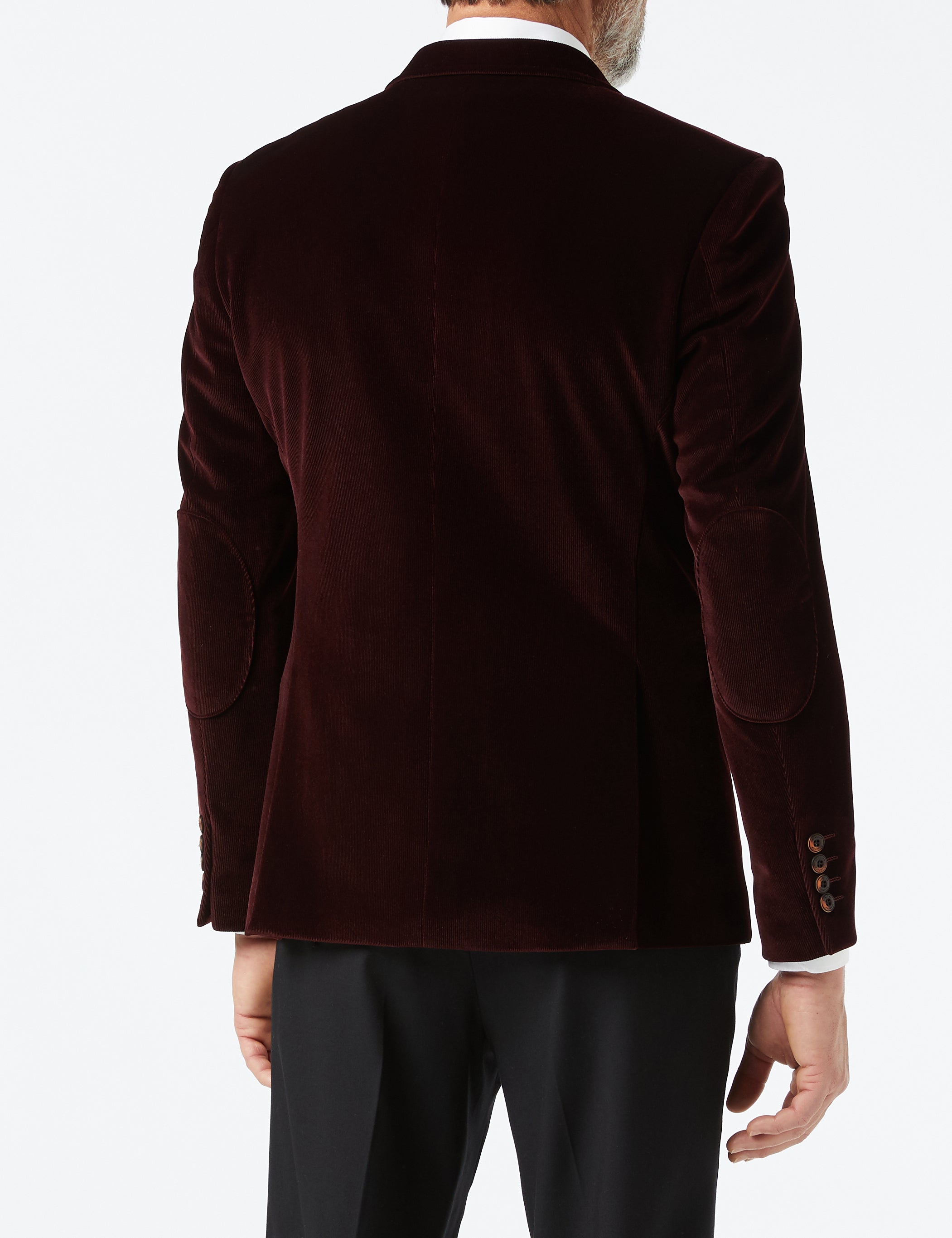 Maroon Corduroy Blazer Jacket